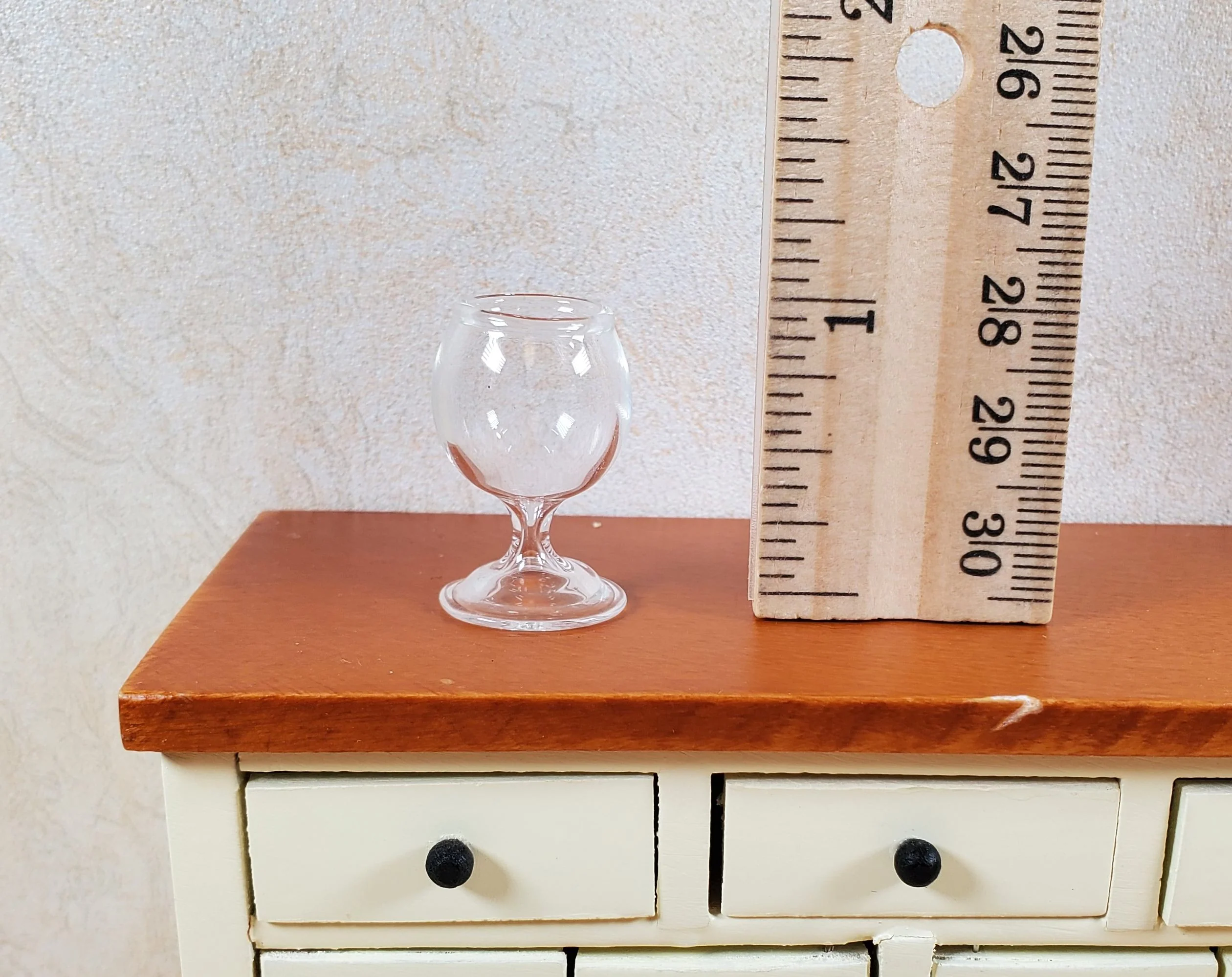 1:6 Scale Empty Wine Glass Dollhouse Miniature Fashion Doll Size - Image 4