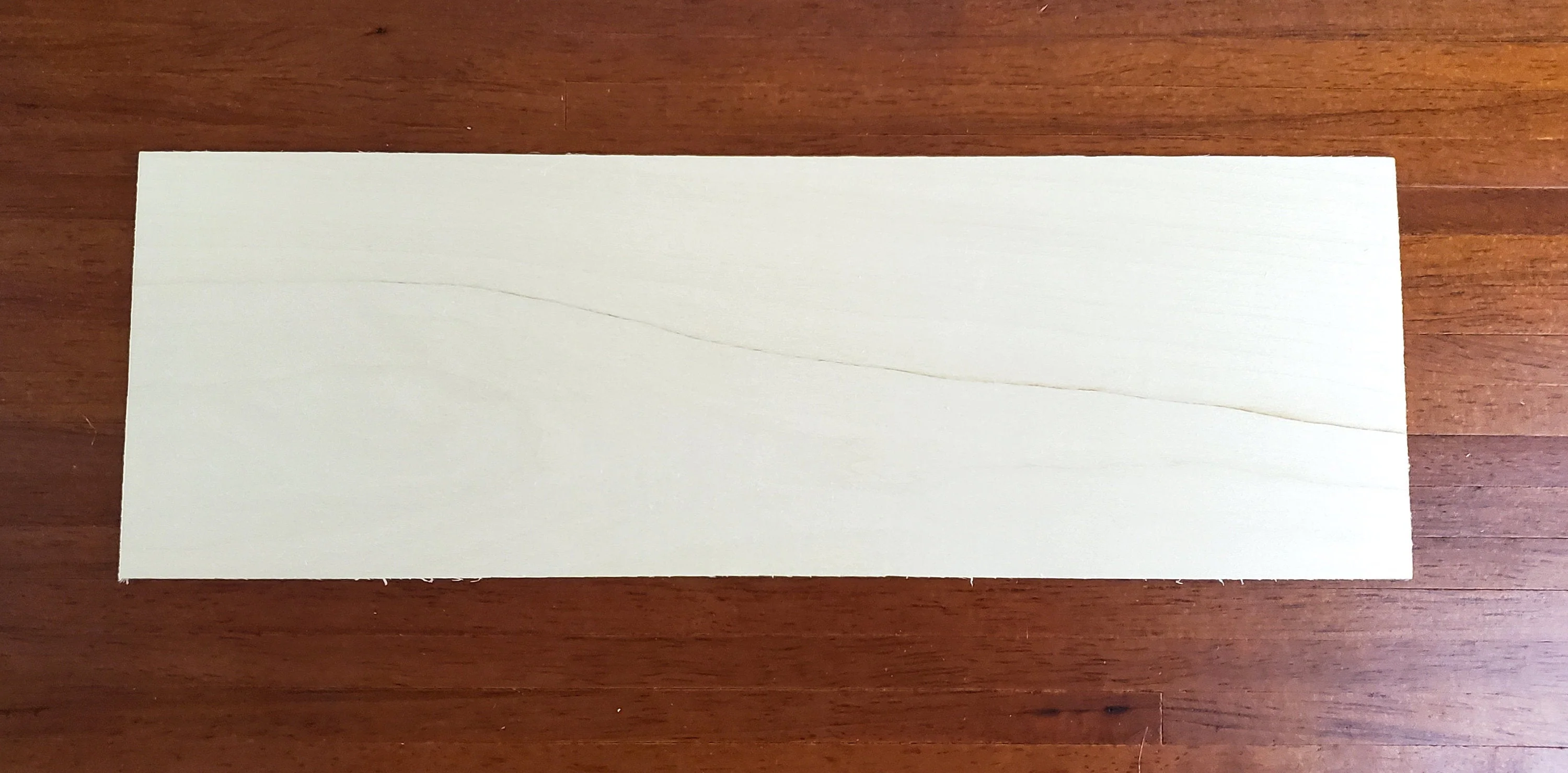 Basswood Sheet Plank Thin 1/16" Thick x 4" Wide x 12" long Kiln Dried Woodworking - Image 2