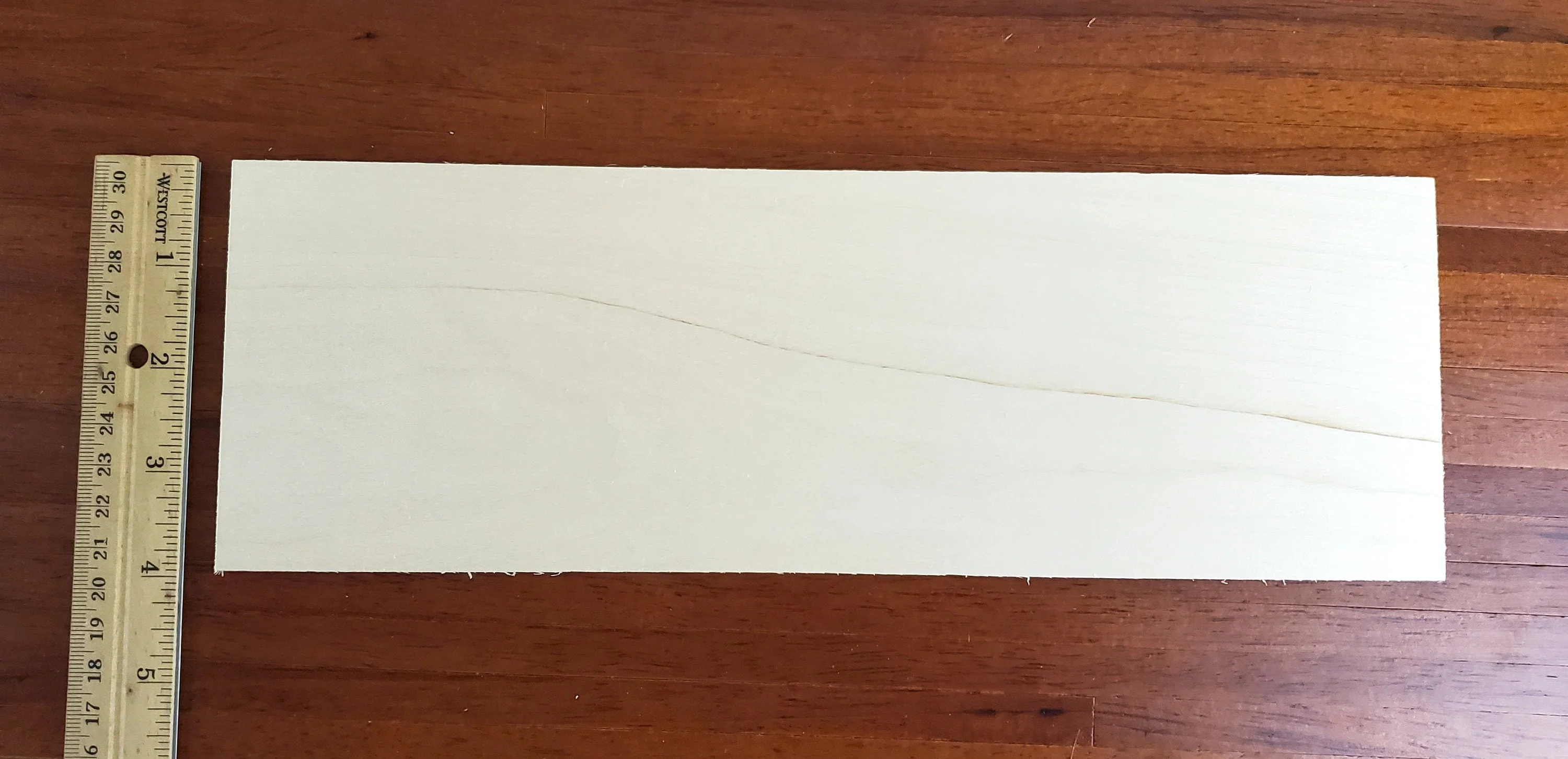 Basswood Sheet Plank Thin 1/16" Thick x 4" Wide x 12" long Kiln Dried Woodworking - Image 3