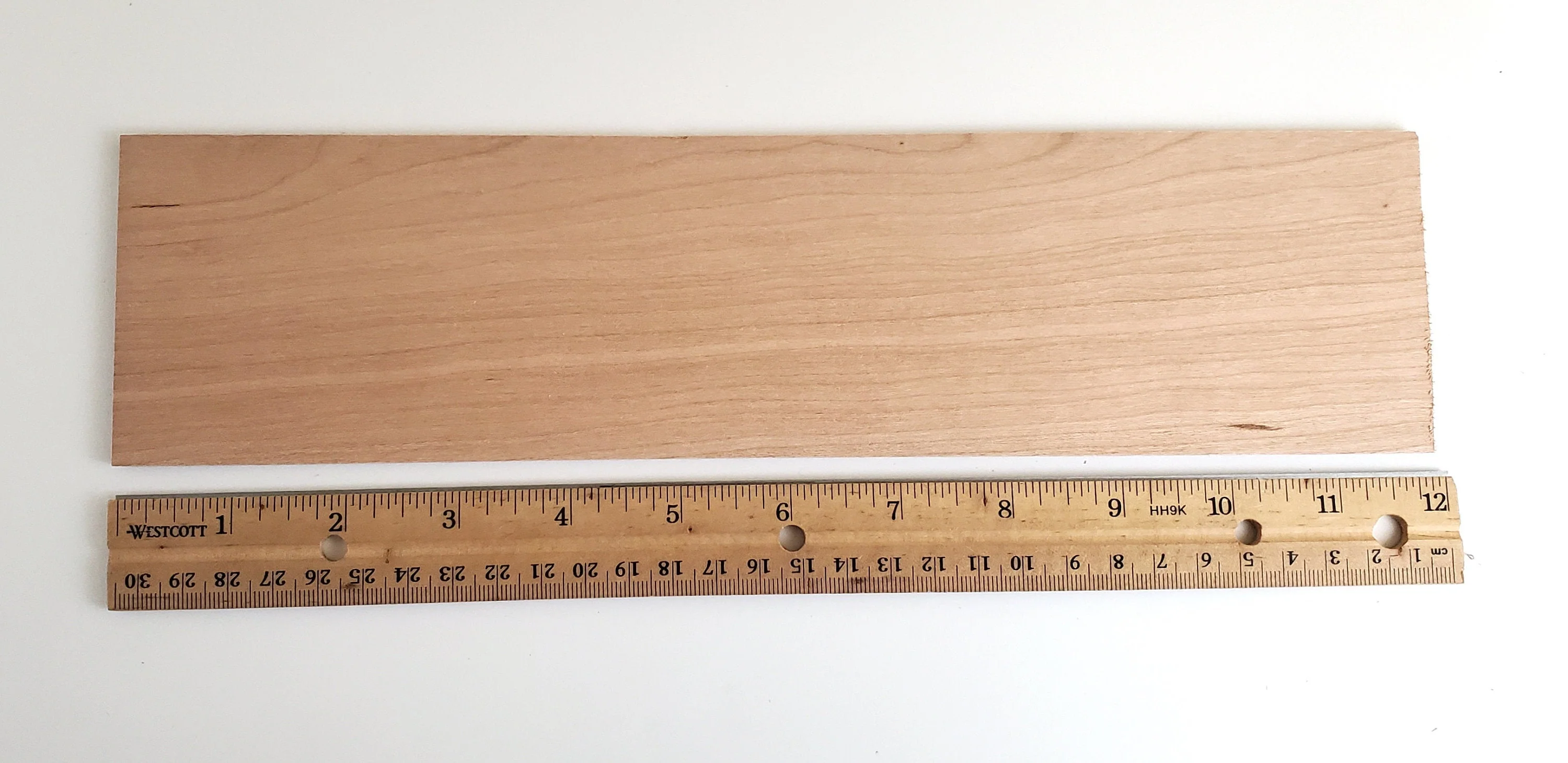 Cherry Wood Slat Plank 1/8" Thick x 3" Wide x 12" Long Kiln Dried Woodworking - Image 3