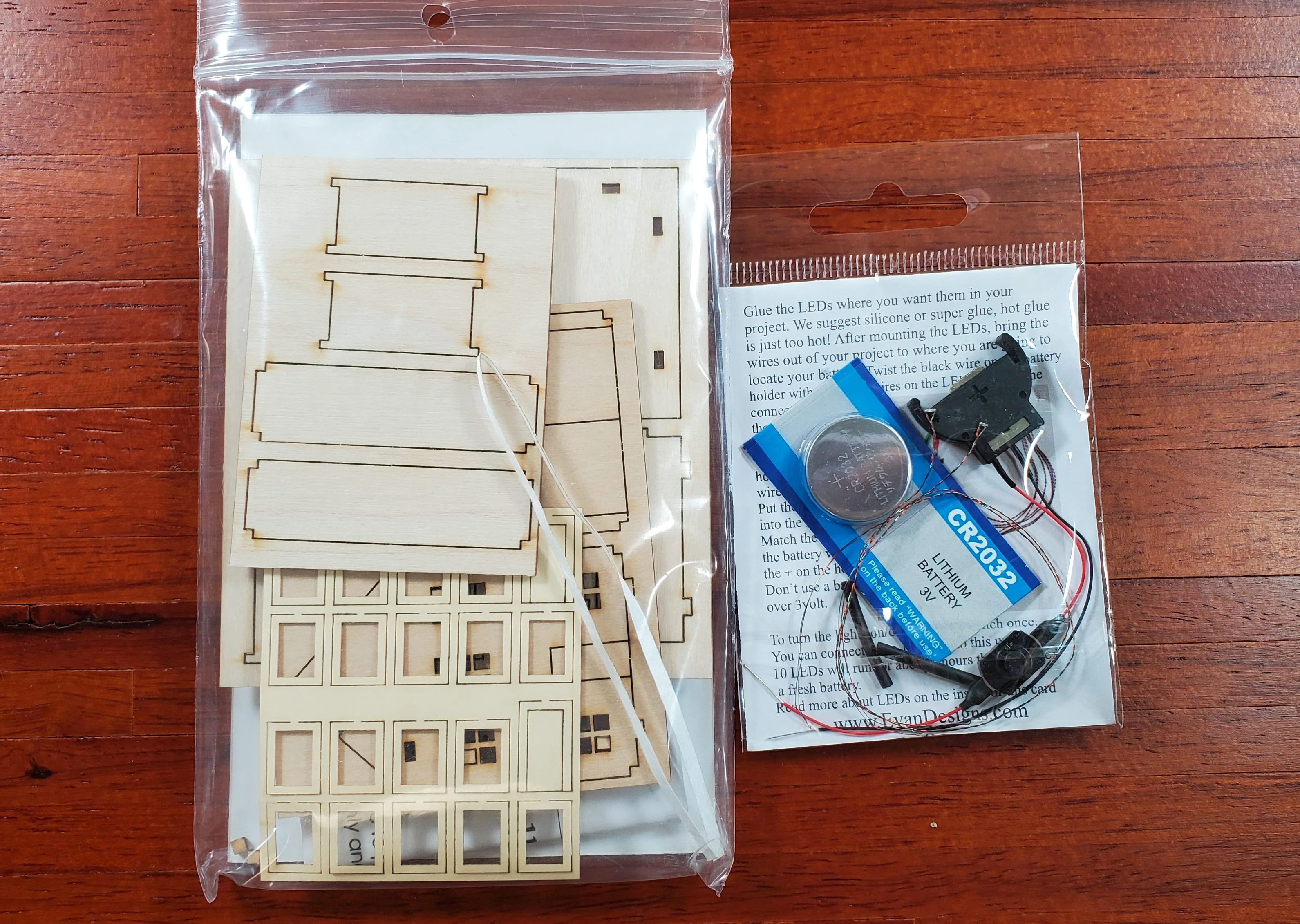 Dollhouse 1:144 Scale DIY Kit Grandpa's Toy House Electric with Wallpaper - Image 5