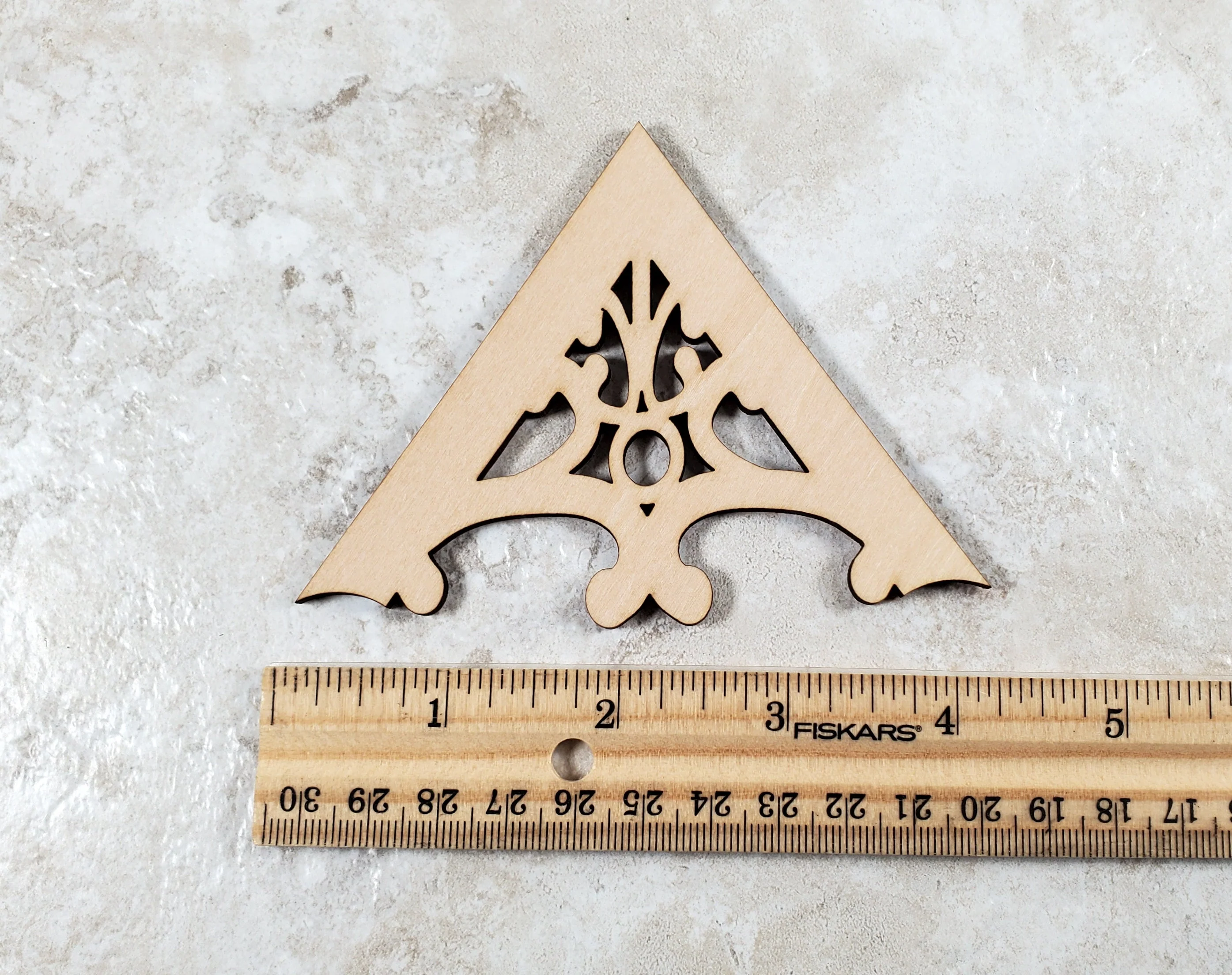 Dollhouse Apex Trim Victorian Style Large Steep Pitch Miniature Wood Decoration Dollhouse Building Supplies - Image 3