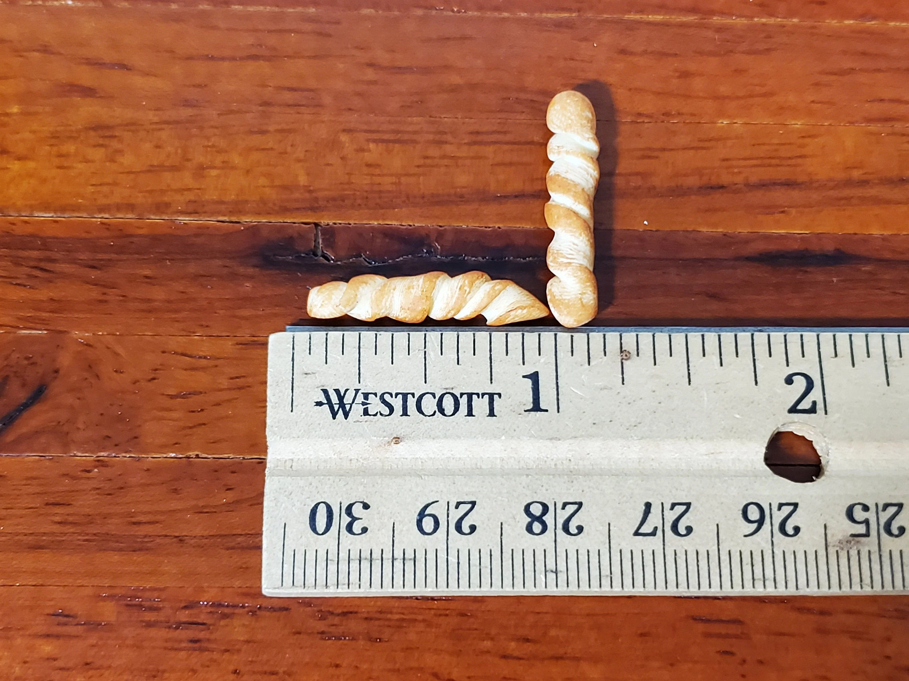 Dollhouse Baguettes Long Bread Rolls 5 Loaves 1:12 Scale Food Kitchen Bakery - Image 2