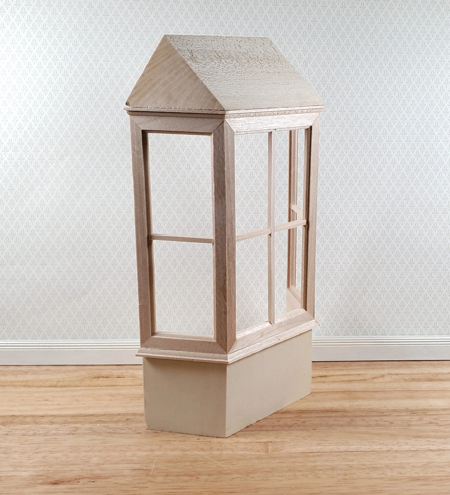 Dollhouse Bay Window Tall 1:12 Scale Miniature Floor to Ceiling DIY - Image 3
