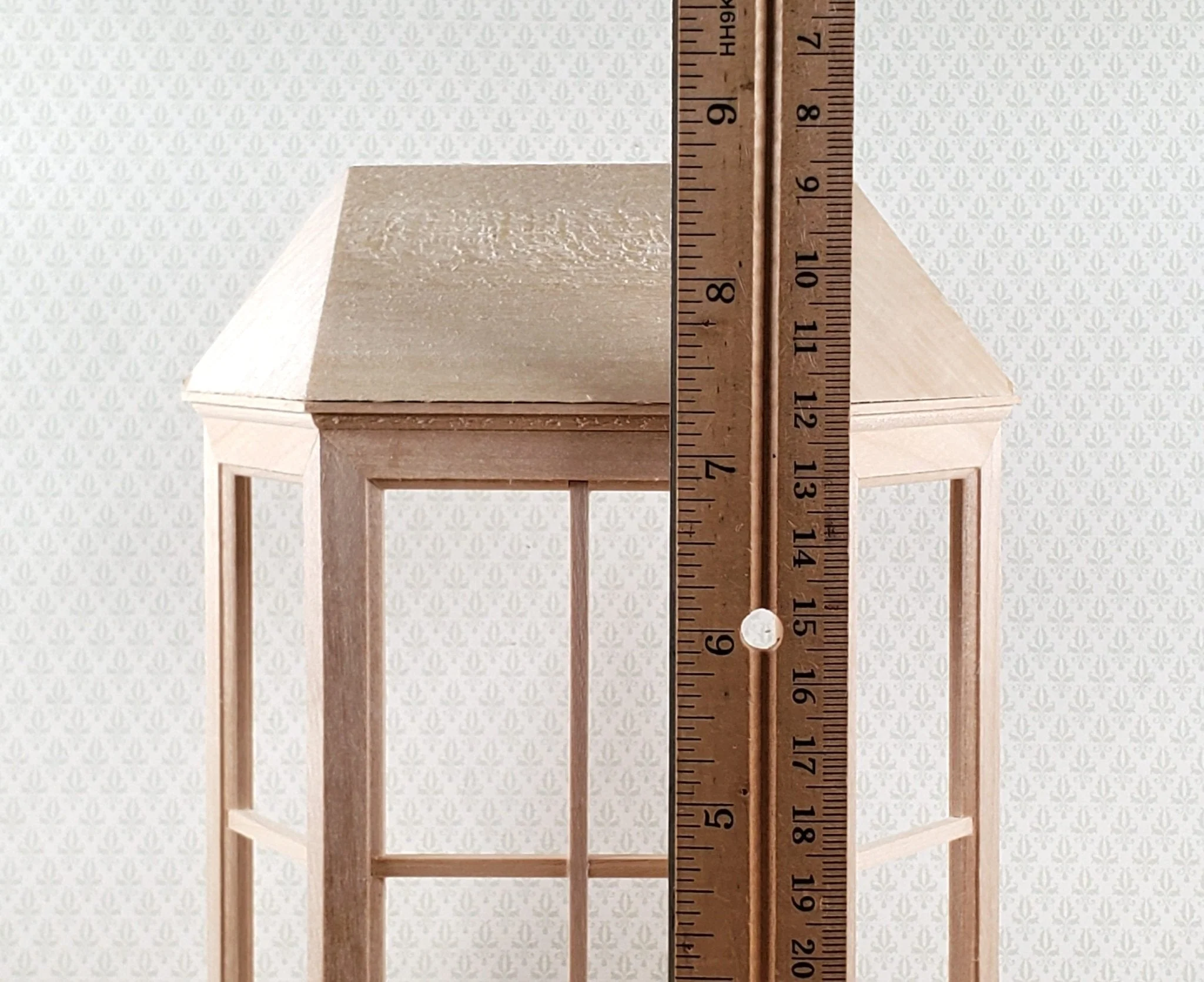 Dollhouse Bay Window Tall 1:12 Scale Miniature Floor to Ceiling DIY - Image 4