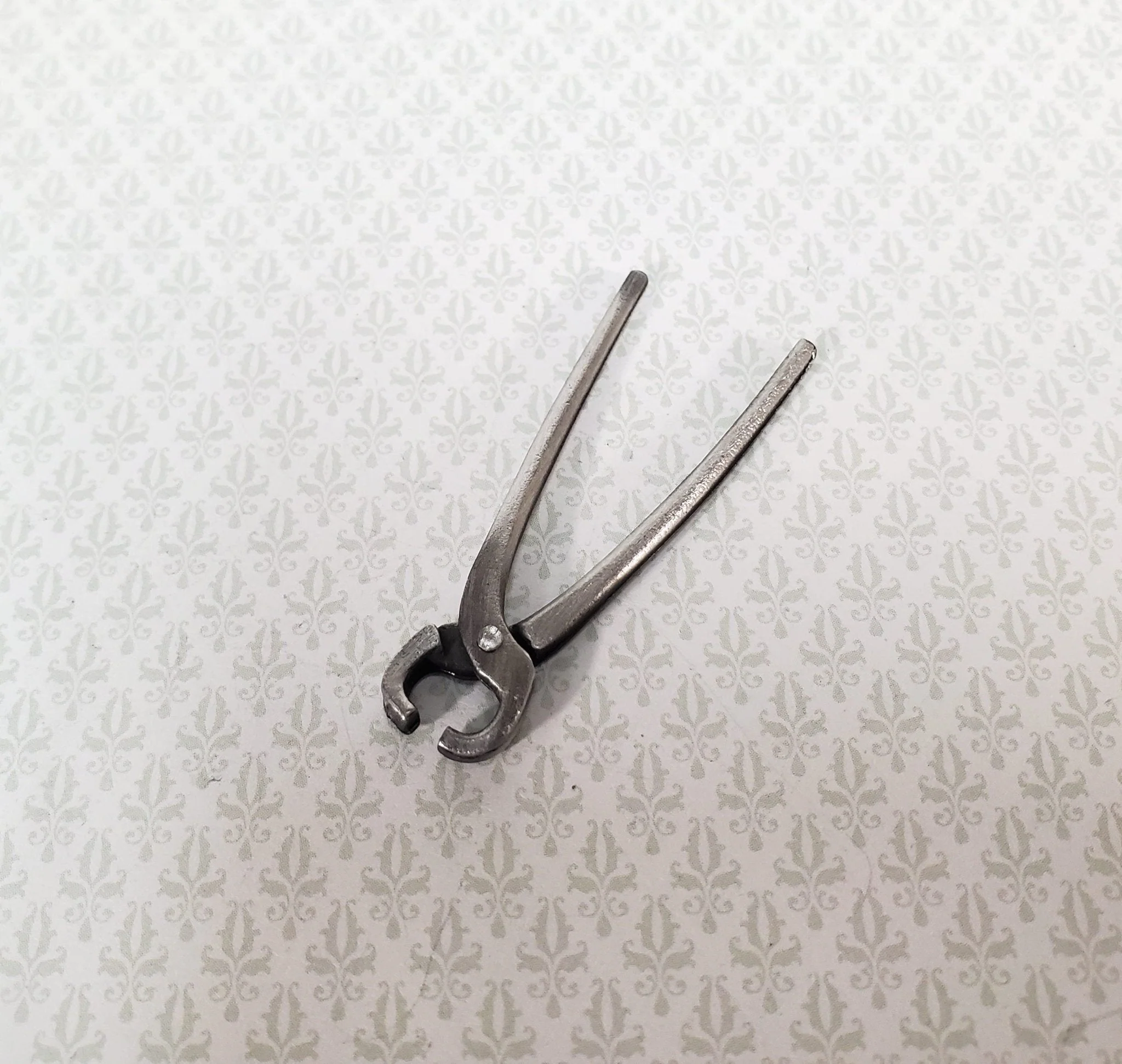 Dollhouse Blacksmith Tongs Metal 1:12 Scale Miniature by Sir Thomas Thumb - Image 2