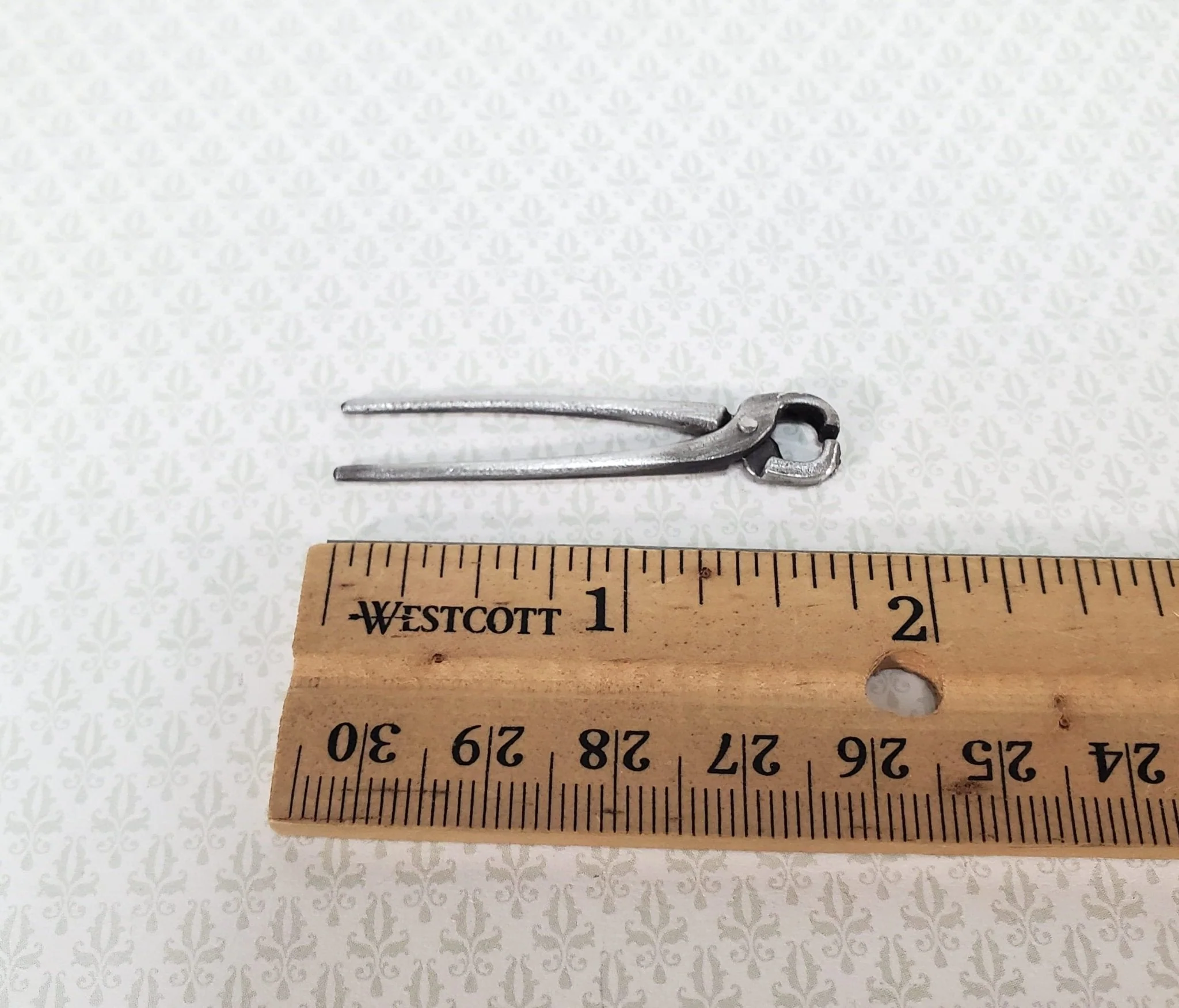 Dollhouse Blacksmith Tongs Metal 1:12 Scale Miniature by Sir Thomas Thumb - Image 3