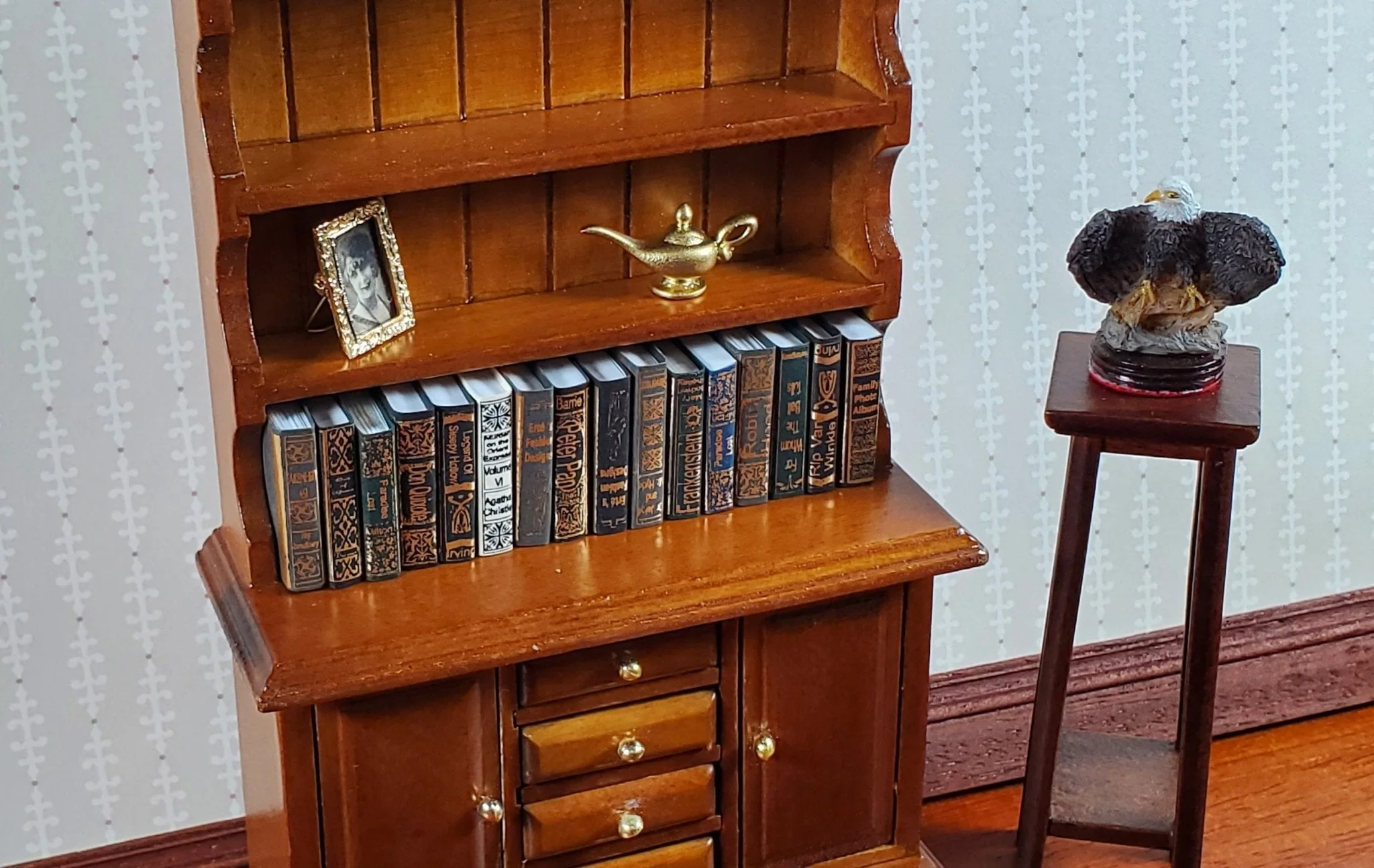 Dollhouse Books x16 Assorted Random Classics 1:12 Scale (blank inside) Handmade - Image 4