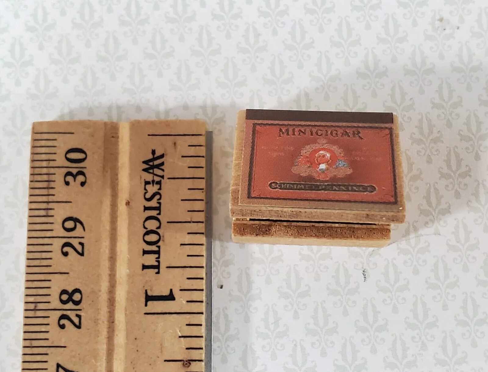 Dollhouse Box of Cigars Vintage Style Wood 1:12 Scale Miniature - Image 5