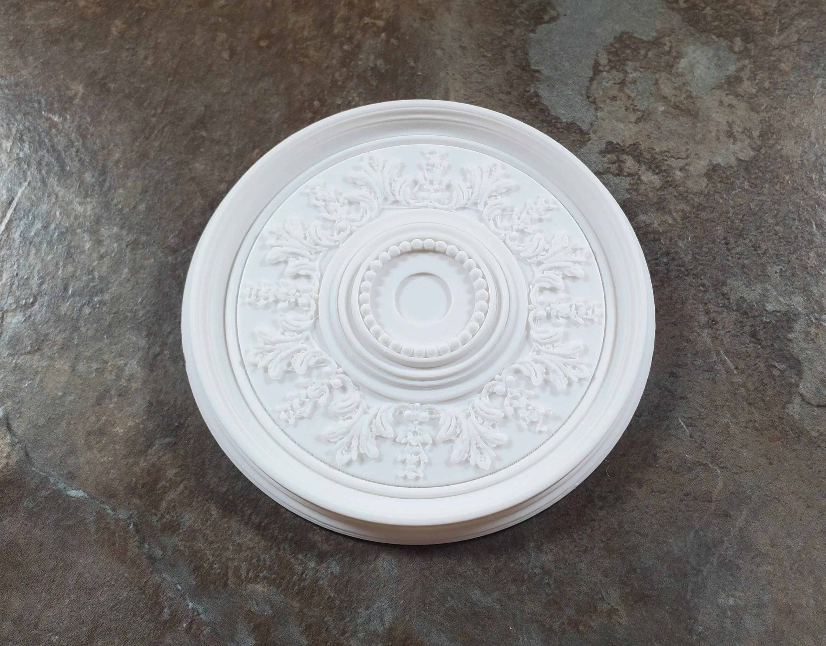 Dollhouse Ceiling Rose Medallion for Battery Lights 1:12 Scale Miniature Style 7