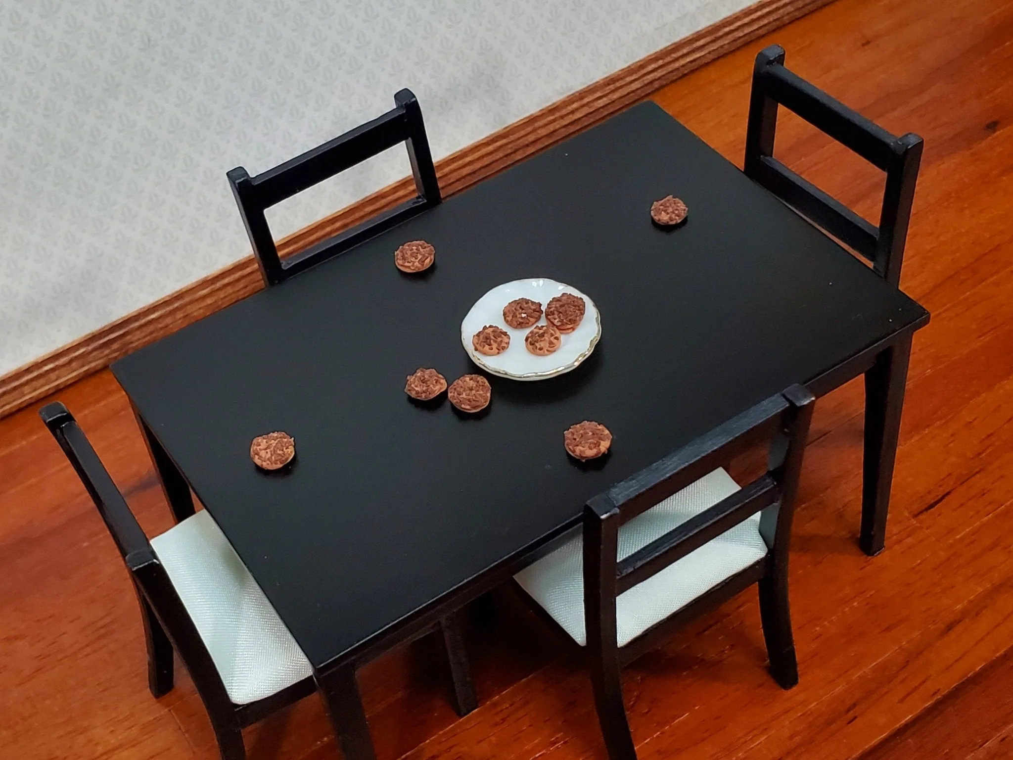 Dollhouse Cookies Set of 10 Chocolate Chip 1:12 Scale Miniatures Food Groceries - Image 6