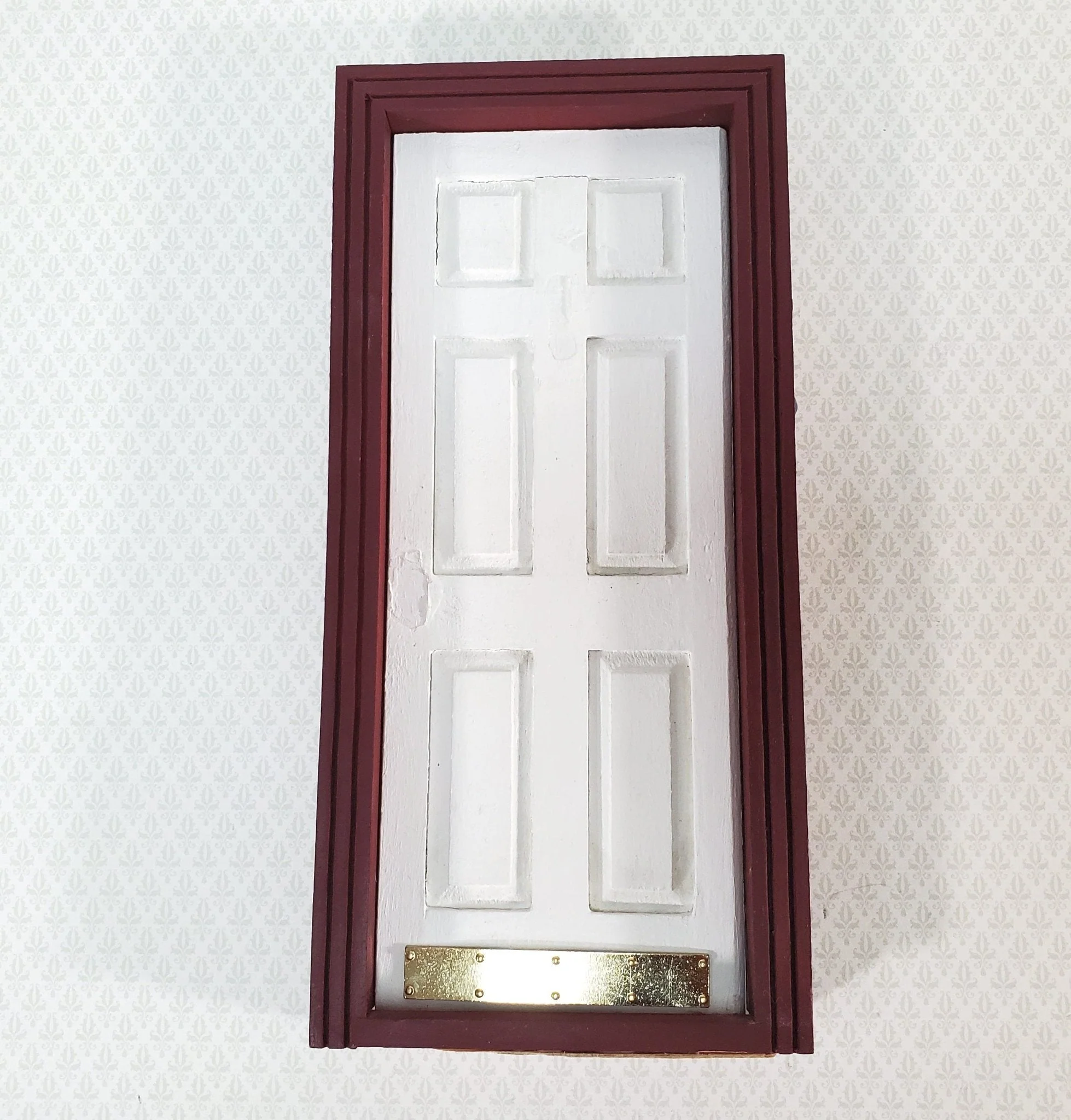 Dollhouse Door Kick Plates Gold Plated Brass 1:12 Scale Miniature Houseworks 1150 - Image 3