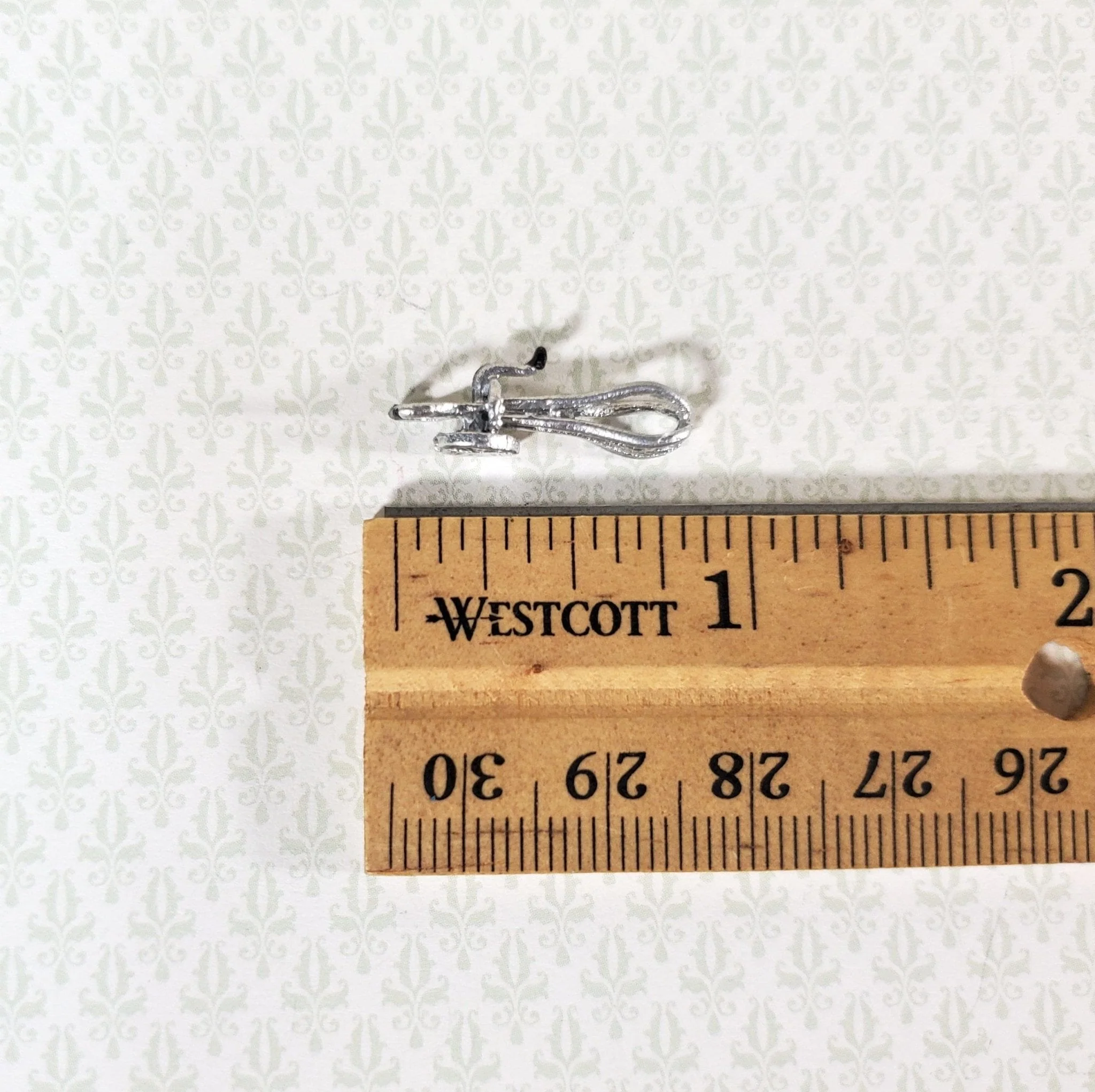 Dollhouse Egg Beater Whisk Vintage Style 1:12 Scale Kitchen Miniatures - Image 3