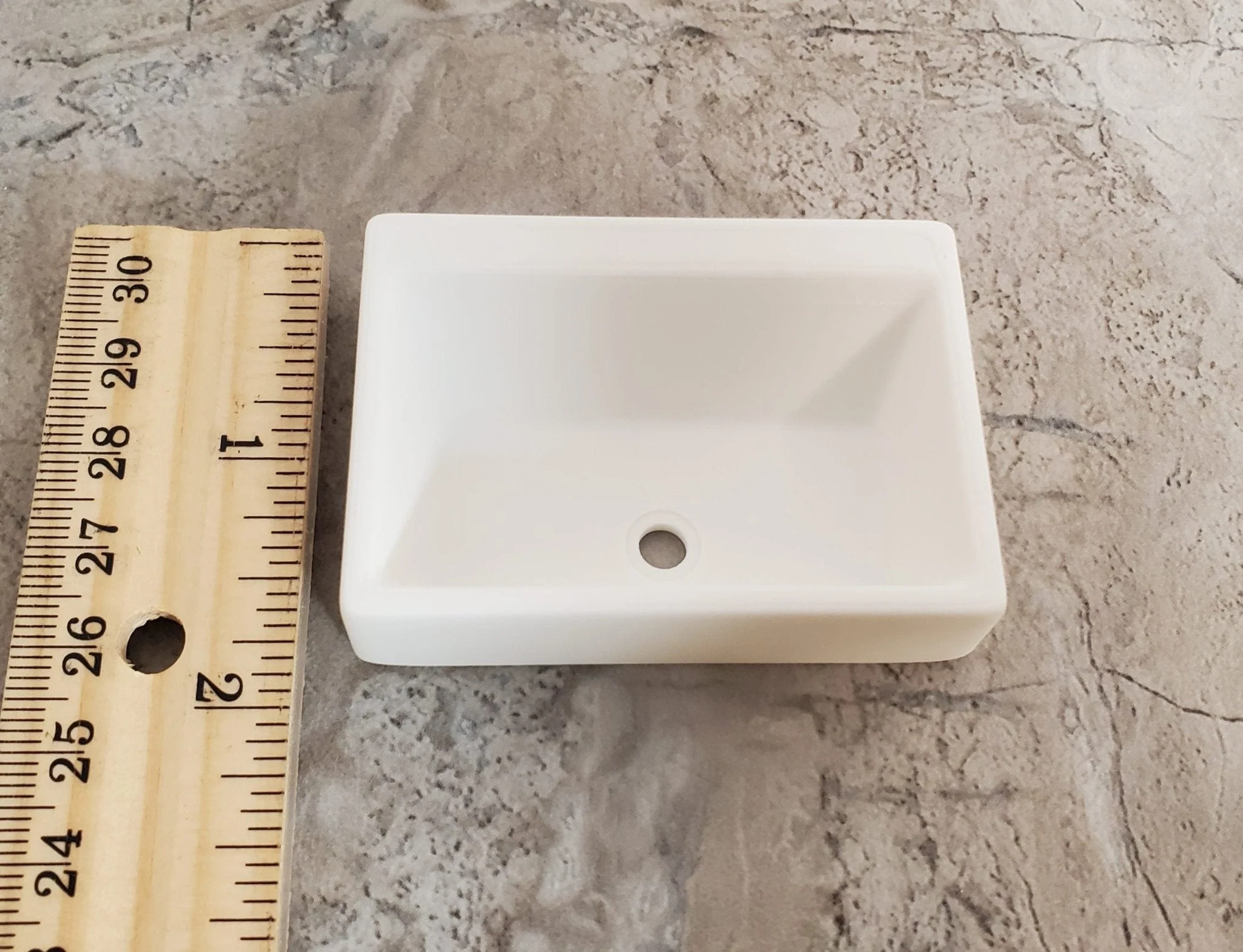 Dollhouse Farmhouse Sink Belfast Butler Style All White 1:12 Scale Miniature - Image 5