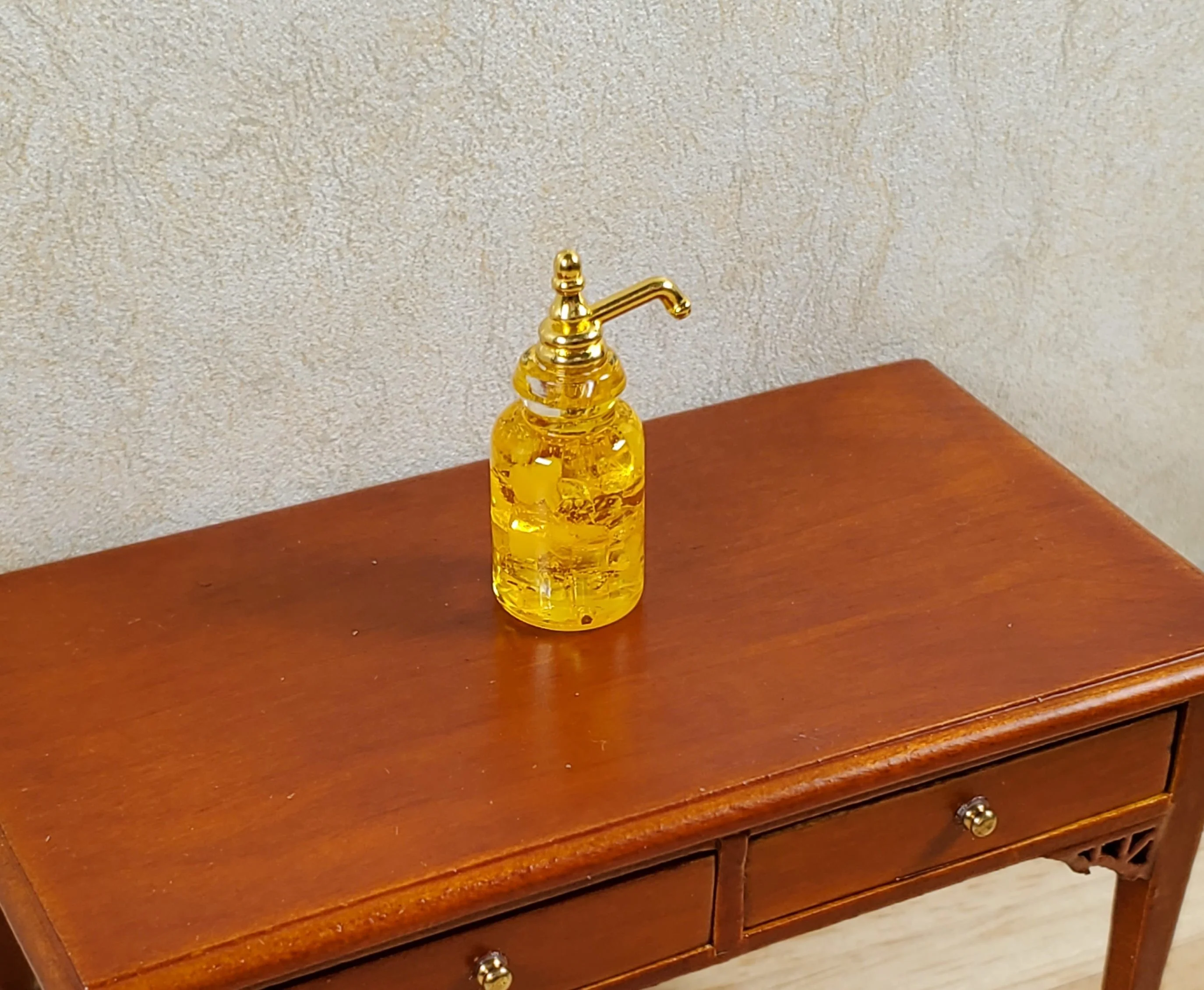Dollhouse Flavored Syrup Pump Orange Marmalade 1:12 Scale Kitchen Food - Image 2