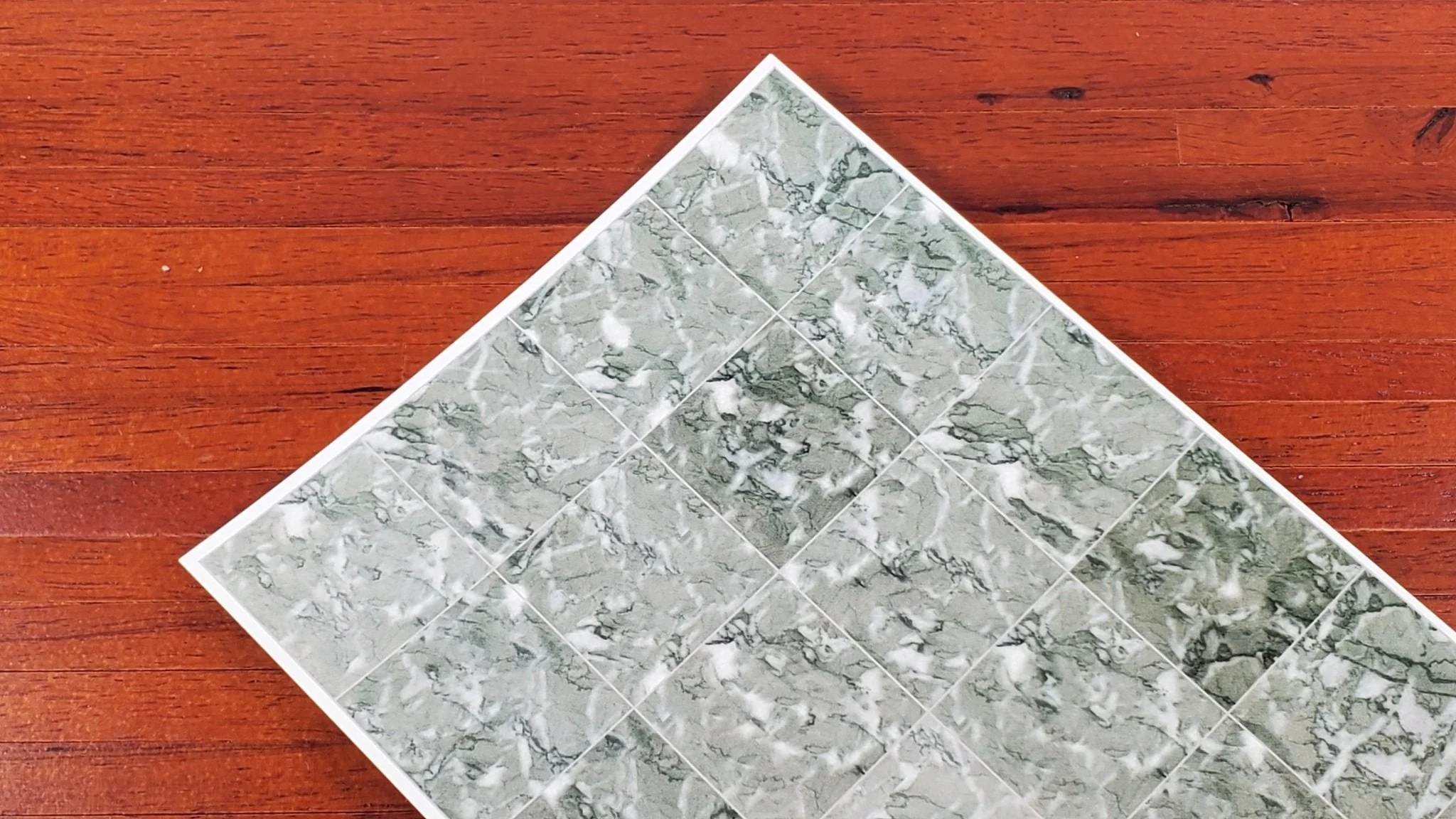 Dollhouse Gray Marble Tile Floor Card 1:12 Scale Miniature Flooring World Model - Image 6