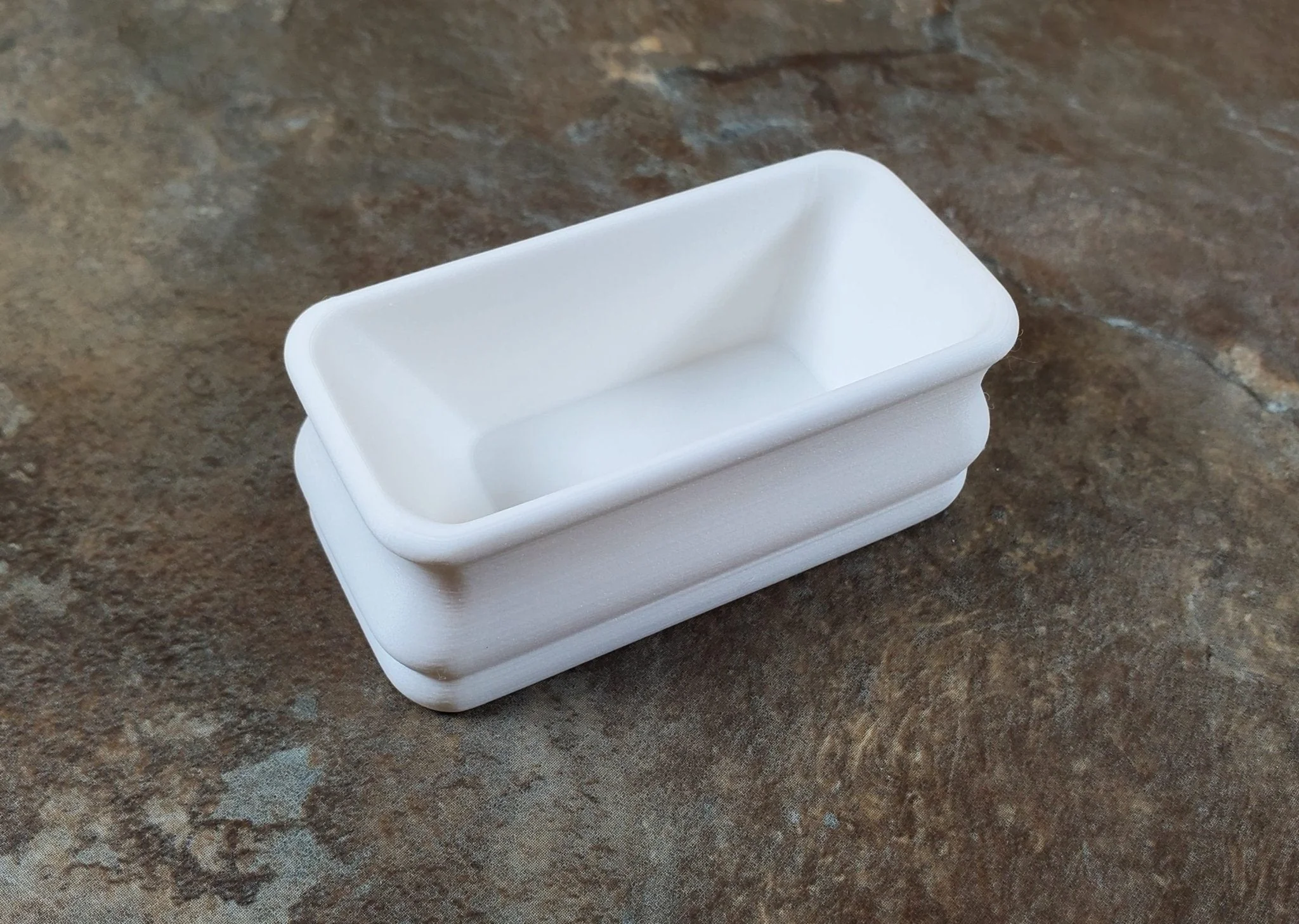 Dollhouse HALF SCALE Bathtub Soaking Tub Elegant Bathroom 1:24 Miniature - Image 3