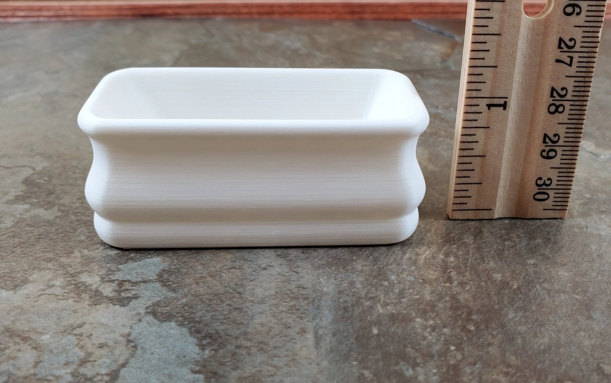 Dollhouse HALF SCALE Bathtub Soaking Tub Elegant Bathroom 1:24 Miniature - Image 5
