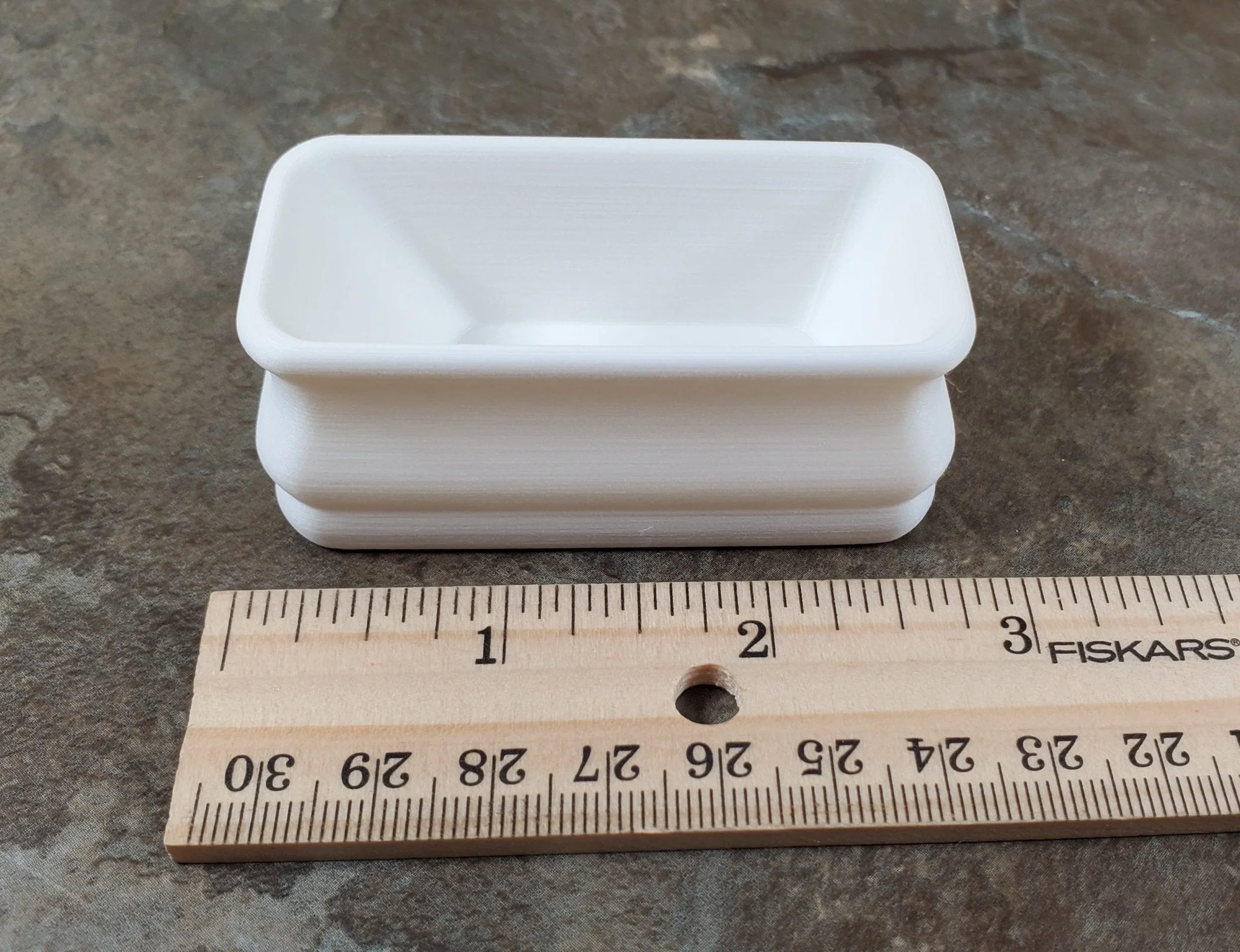 Dollhouse HALF SCALE Bathtub Soaking Tub Elegant Bathroom 1:24 Miniature - Image 6