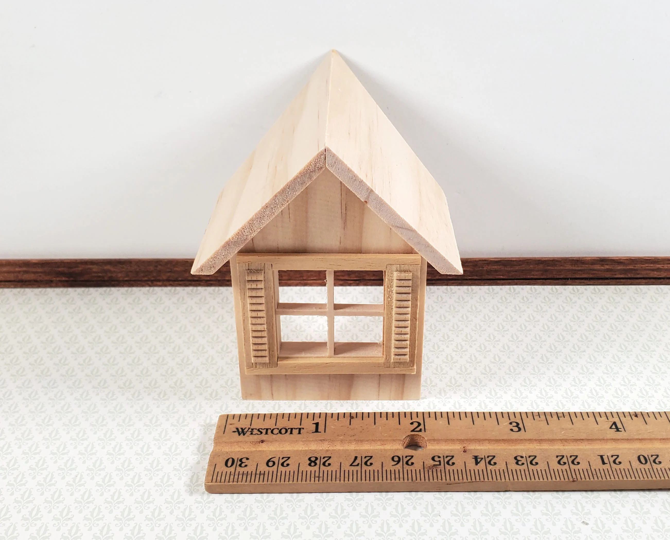 Dollhouse HALF SCALE Dormer Window Traditional Style 1:12 Scale Houseworks H7002 - Image 6
