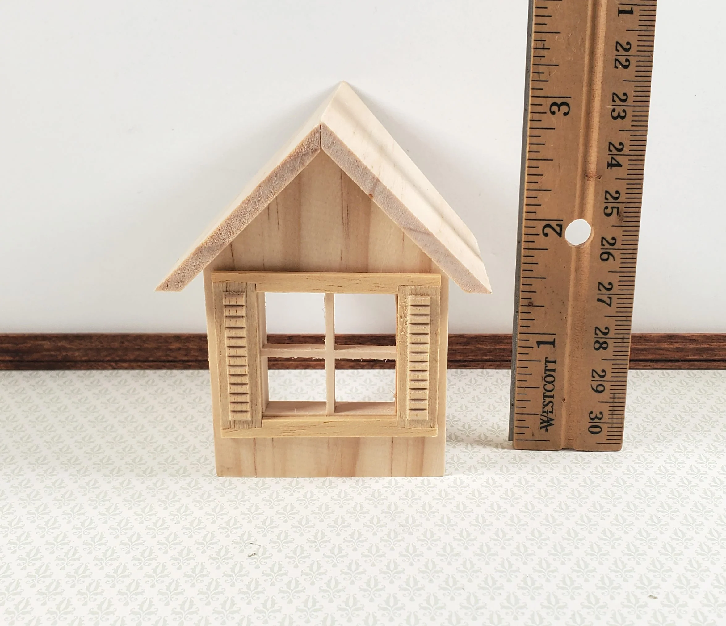 Dollhouse HALF SCALE Dormer Window Traditional Style 1:12 Scale Houseworks H7002 - Image 7