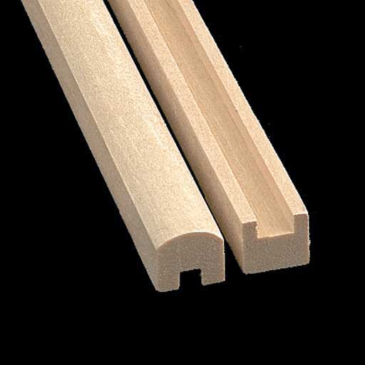 Dollhouse HALF SCALE Porch Railing 2 Sets Top & Bottom 1:24 Houseworks H7011 - Image 3