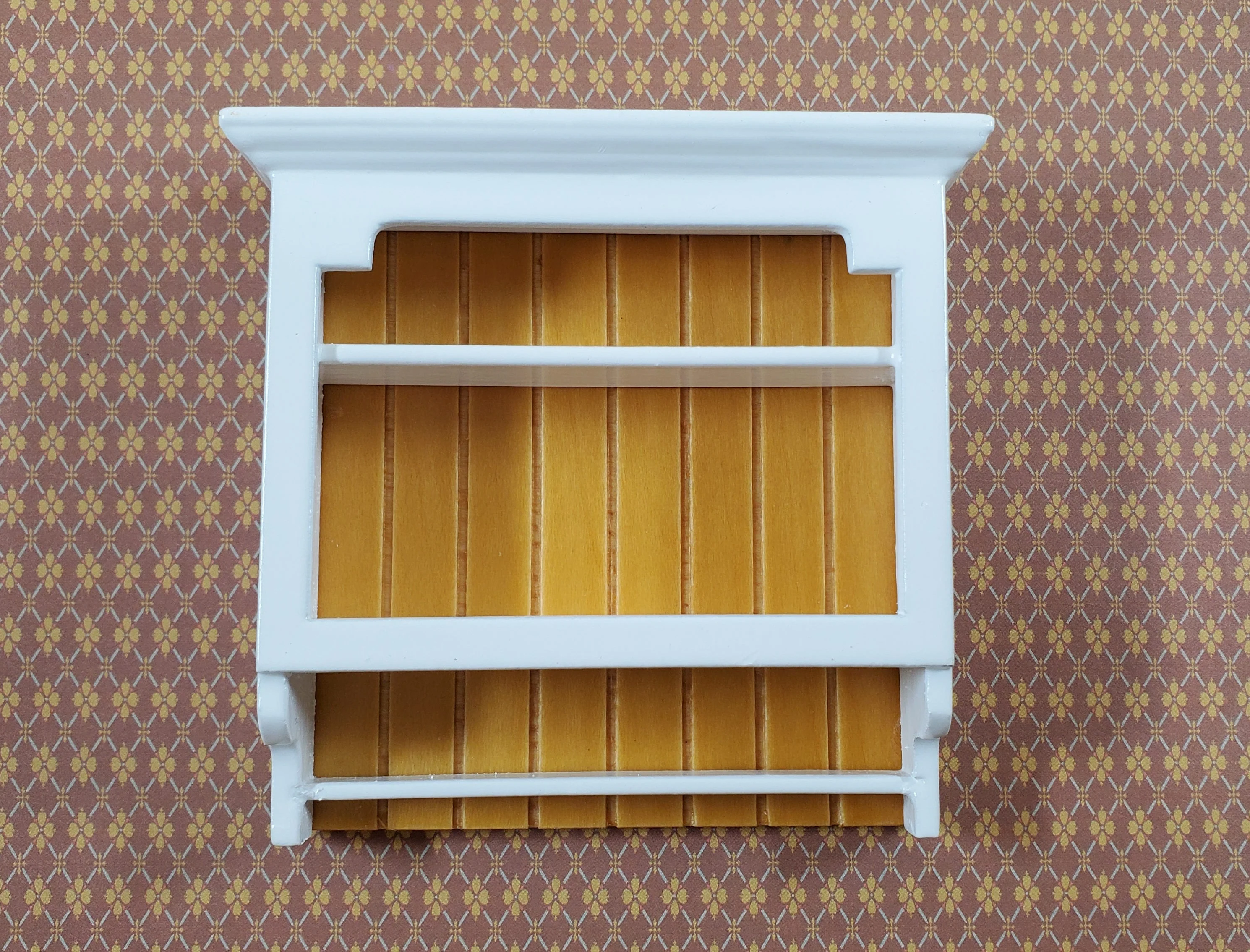 Dollhouse Hanging Shelf Shelves White 1:12 Scale Miniature Kitchen Furniture - Image 2