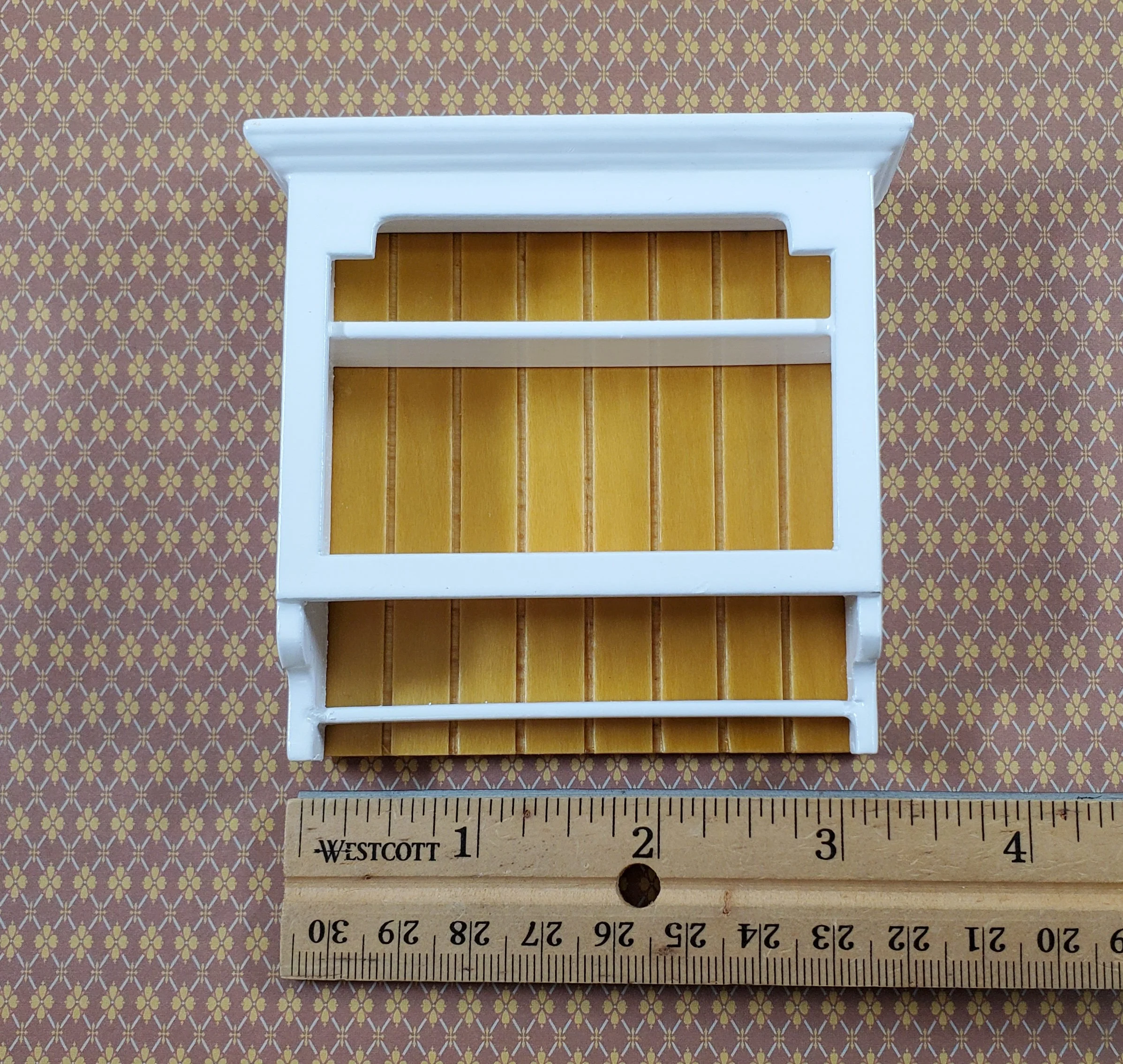 Dollhouse Hanging Shelf Shelves White 1:12 Scale Miniature Kitchen Furniture - Image 5