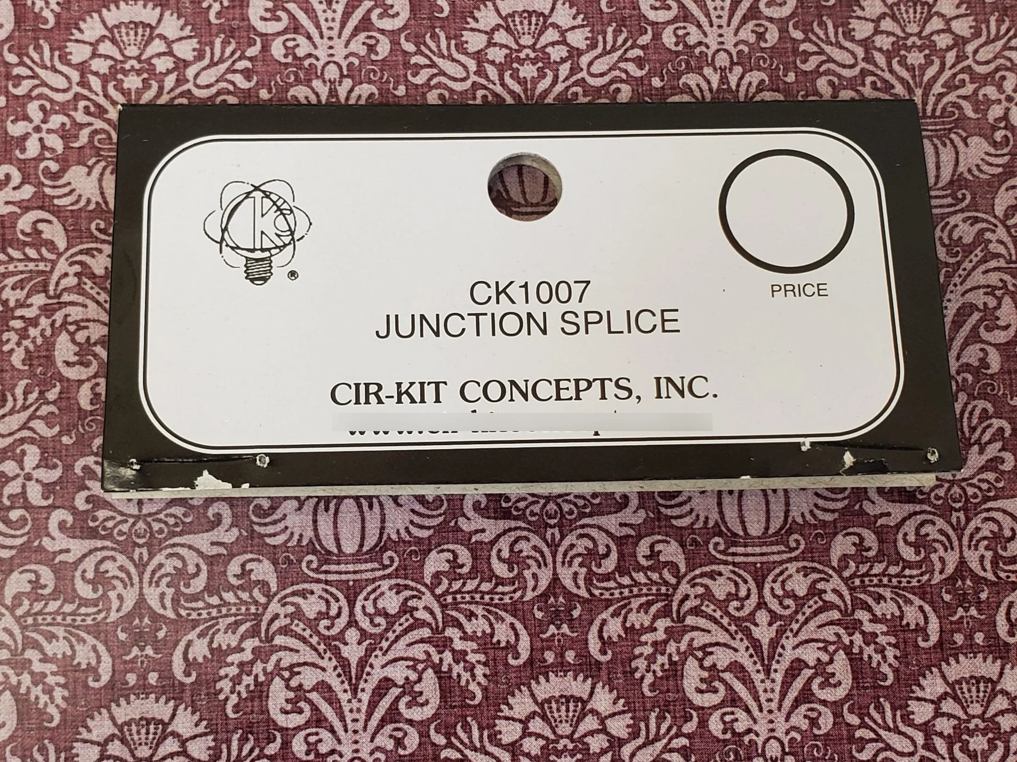 Dollhouse Junction Splice for Copper Tape Wire 4 Prong by Cir-Kit Concepts CK1007 - Image 3