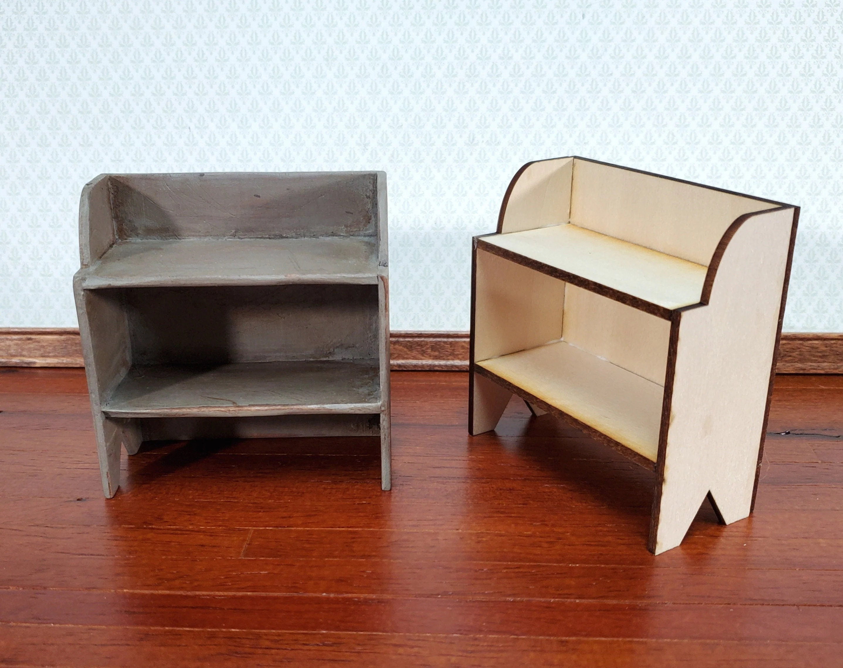 Dollhouse KIT Jug or Pot Shelf Primitive Style 1:12 Scale Miniature Easy to Assemble - Image 3