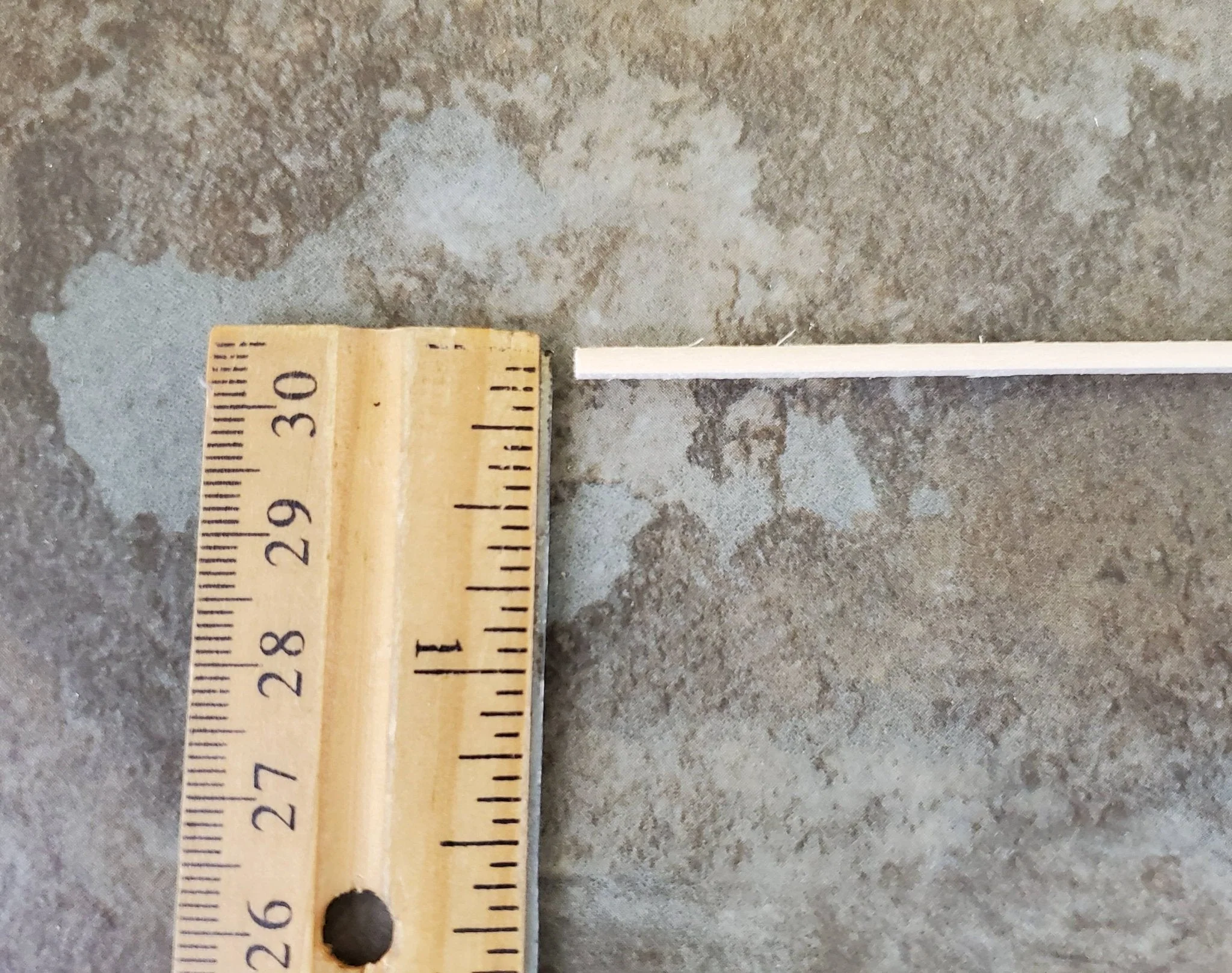Dollhouse Miniature 6" Trim Scrap Quarter Round Tiny Wood Strip 3/32" 12 Pieces 1:12 Scale - Image 3