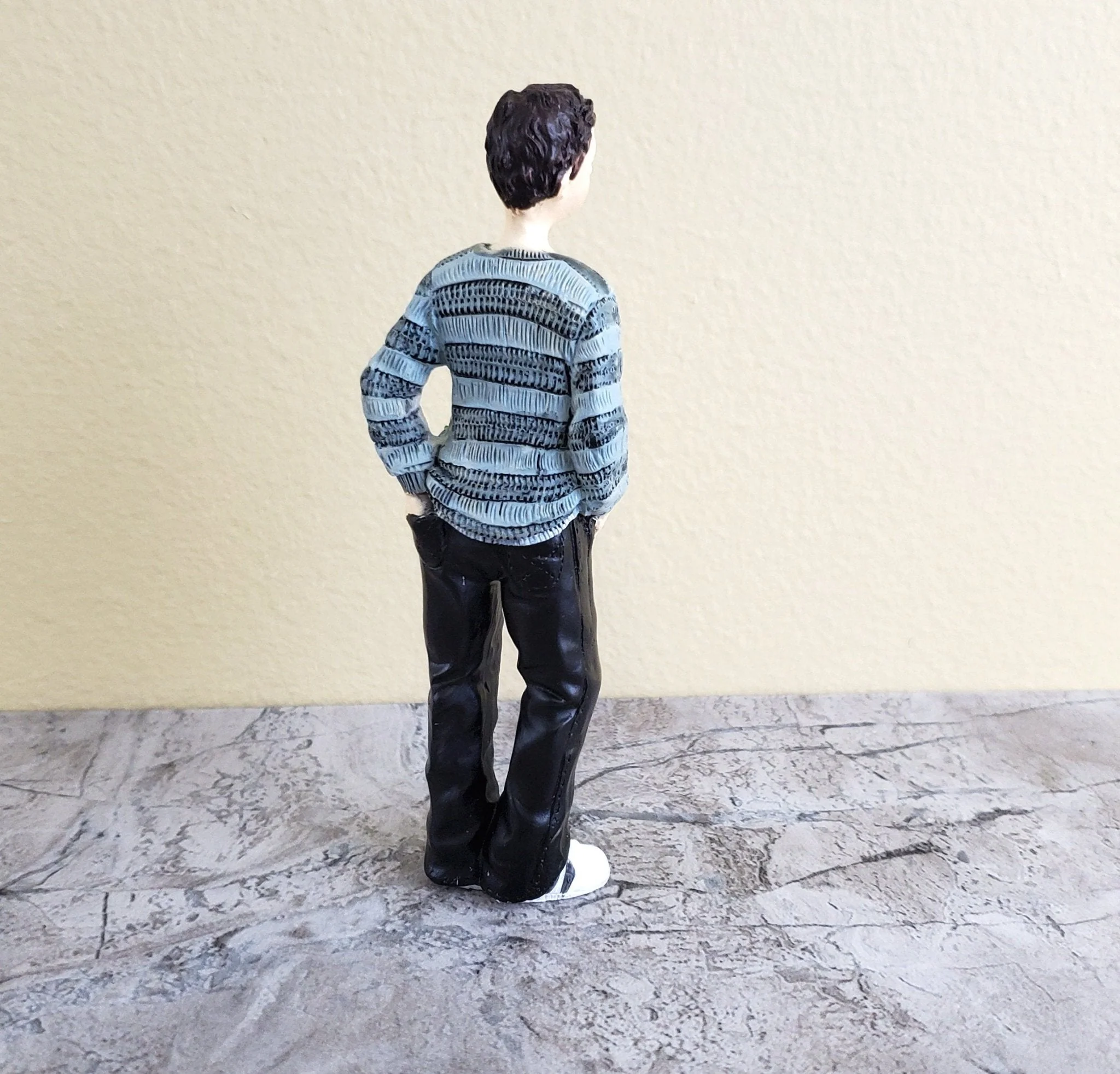 Dollhouse Miniature Boy Son Teenager Brother Modern Standing 1:12 Scale - Image 3