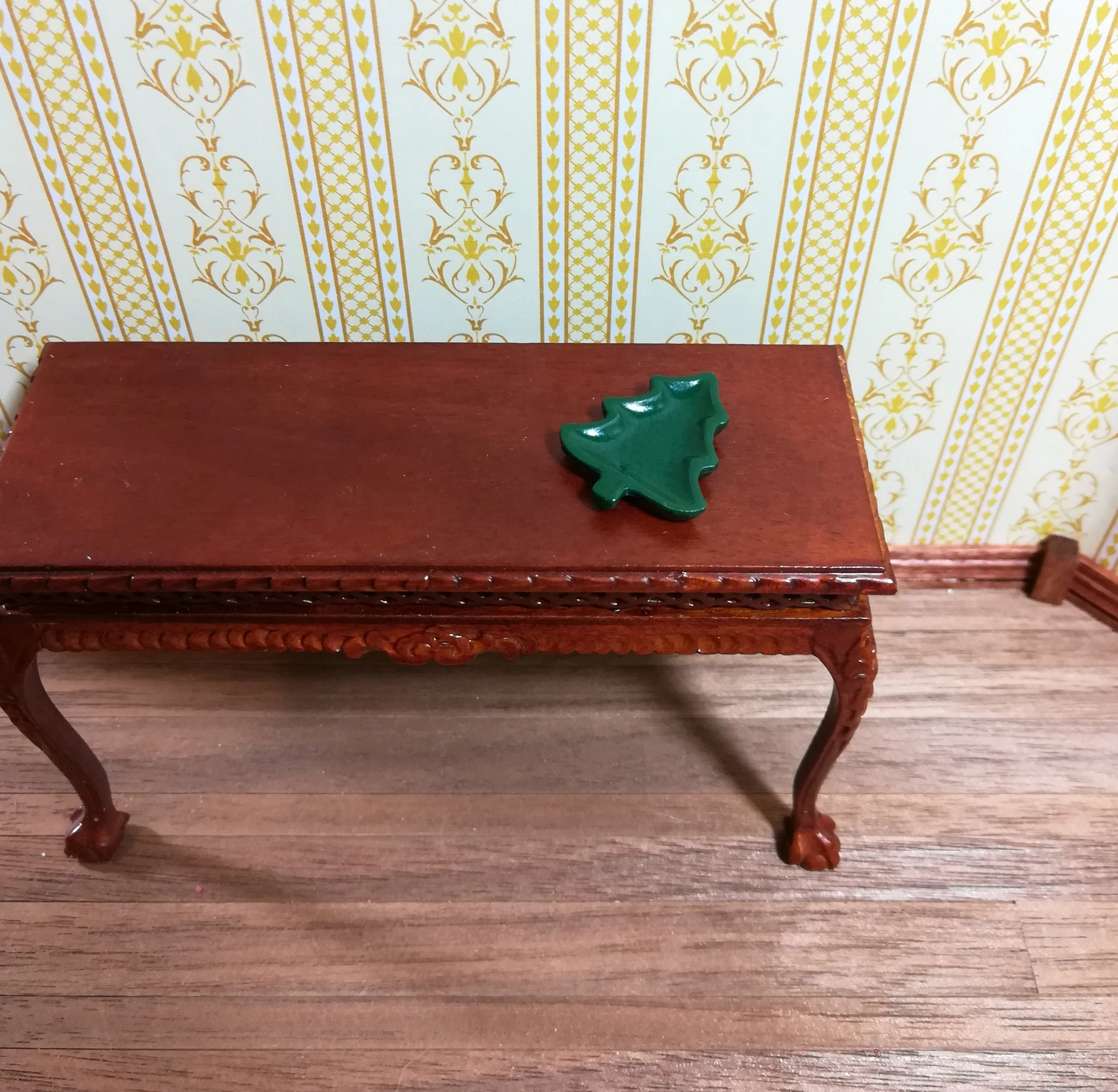 Dollhouse Miniature Cookie Tray Christmas Tree 1:12 Scale