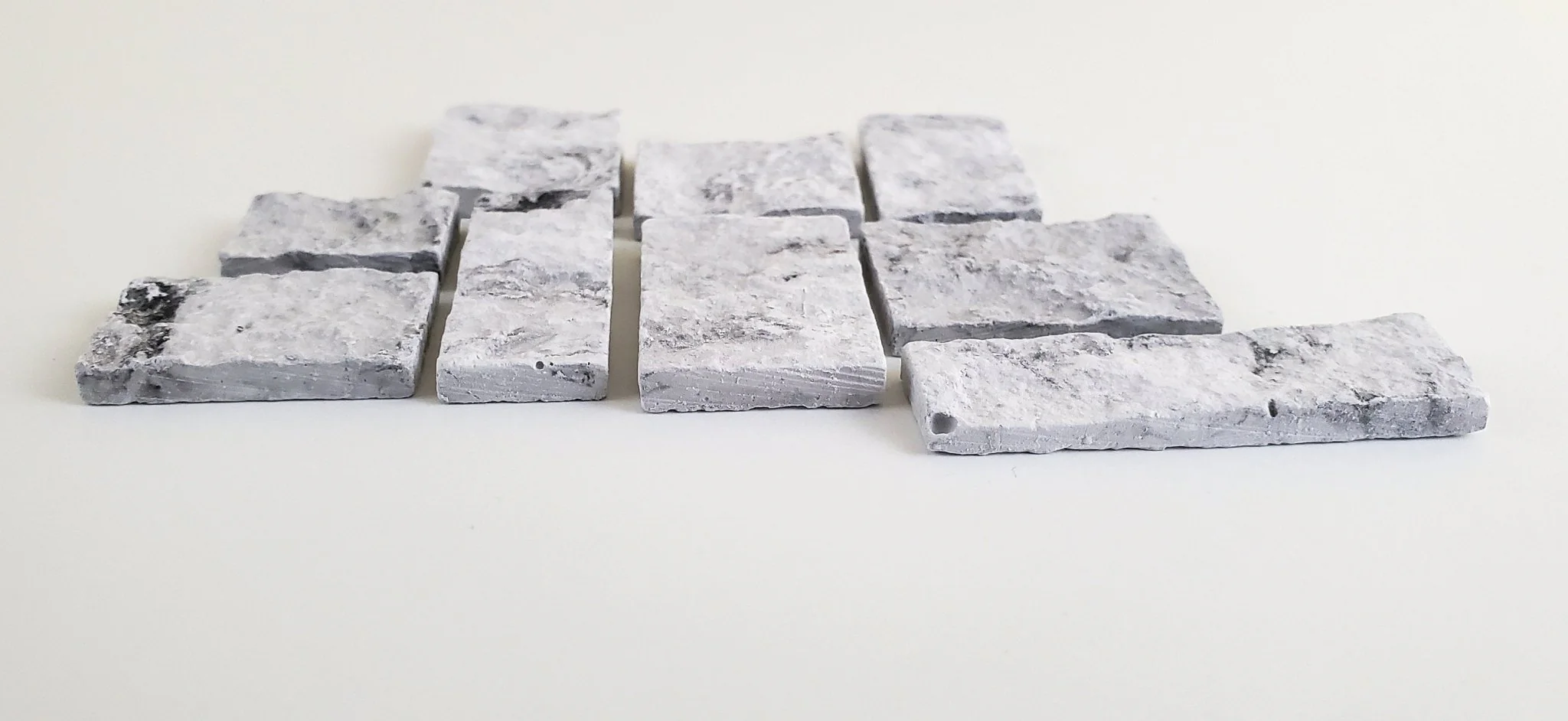 Dollhouse Miniature Cut Stone Gray by Andi Mini Brick & Stone 1:12 Scale 72 sq in AM0725 - Image 5