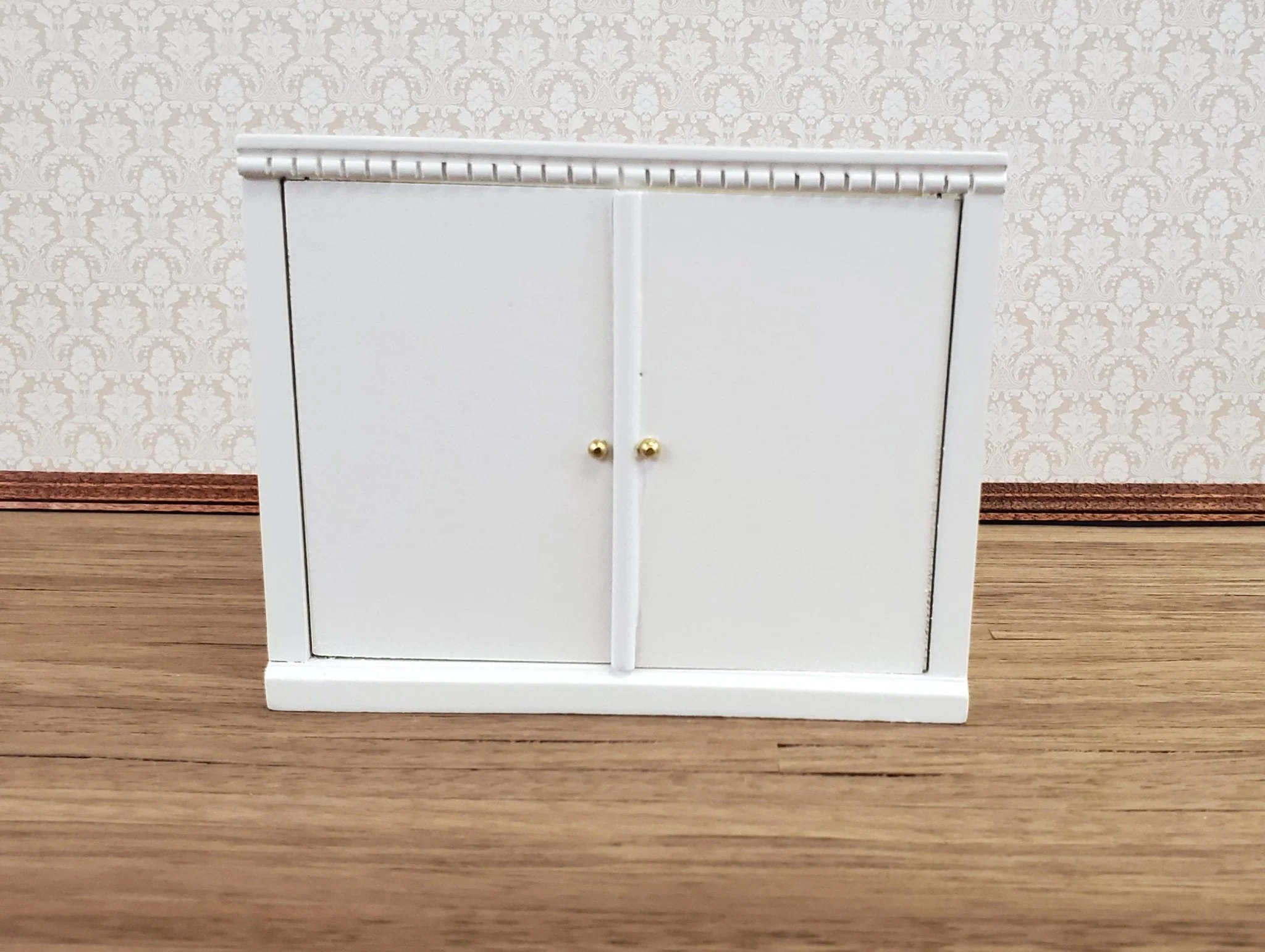 Dollhouse Miniature Display Counter for Bakery Store or Shop 1:12 Scale Furniture White - Image 4