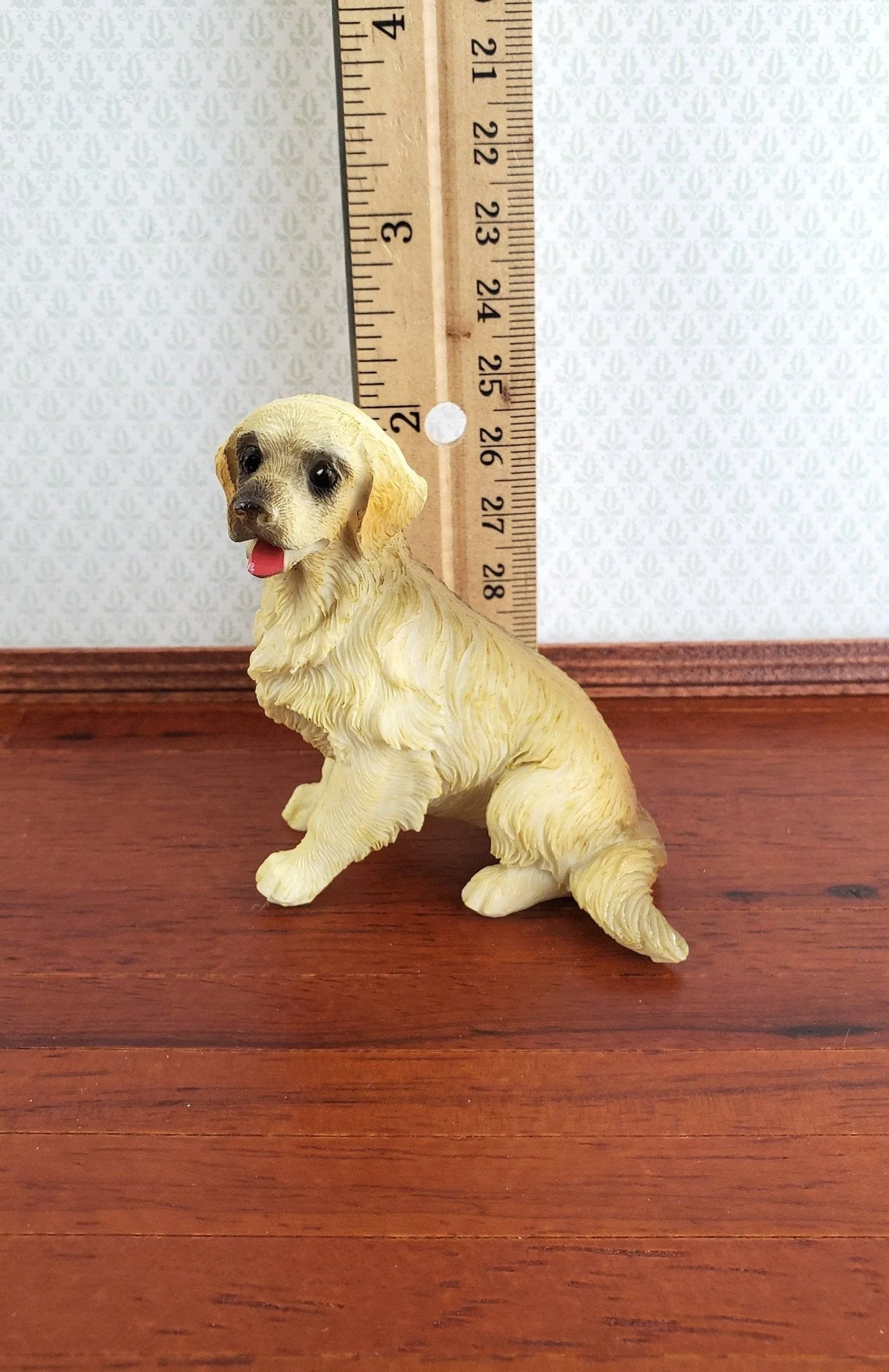 Dollhouse Miniature Dog Golden Retriever 1:12 Scale Animal Pet Resin - Image 4