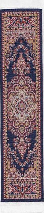 Dollhouse Miniature Narrow Carpet Rug Runner Navy Blue 1:12 Scale - Image 2