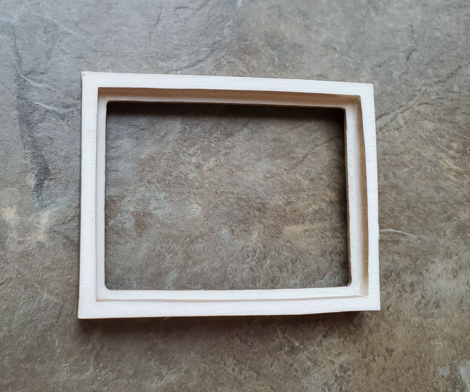 Dollhouse Miniature Picture Frame Large Fancy Gold for Painting 1:12 Scale 72 mm - Image 3