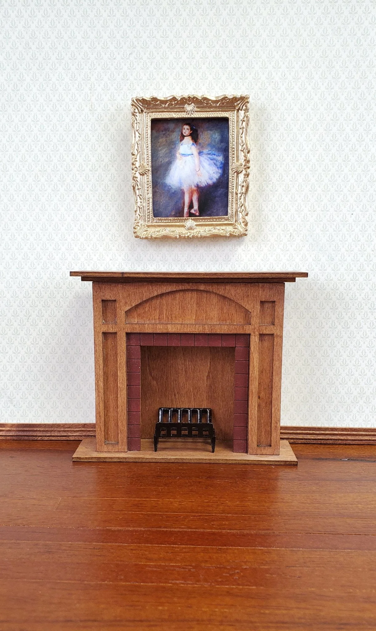 Miniature The Dancer Ballerina by Renoir Framed Print 1:12 Scale Handmade - Image 3