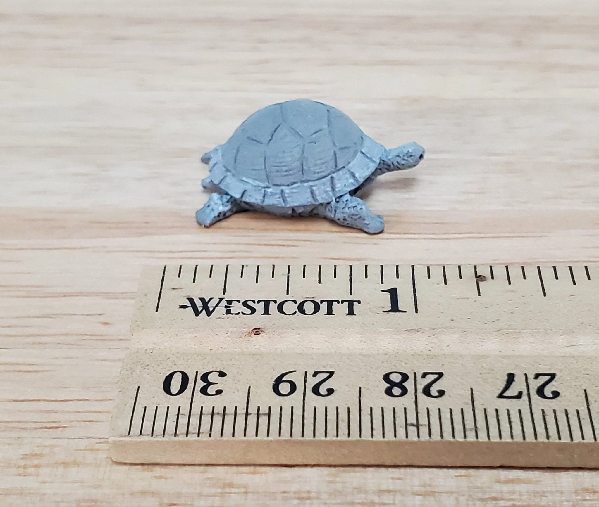 Dollhouse Miniature Tortoise Turtle 1:12 Scale Reptile Pet Resin - Image 5