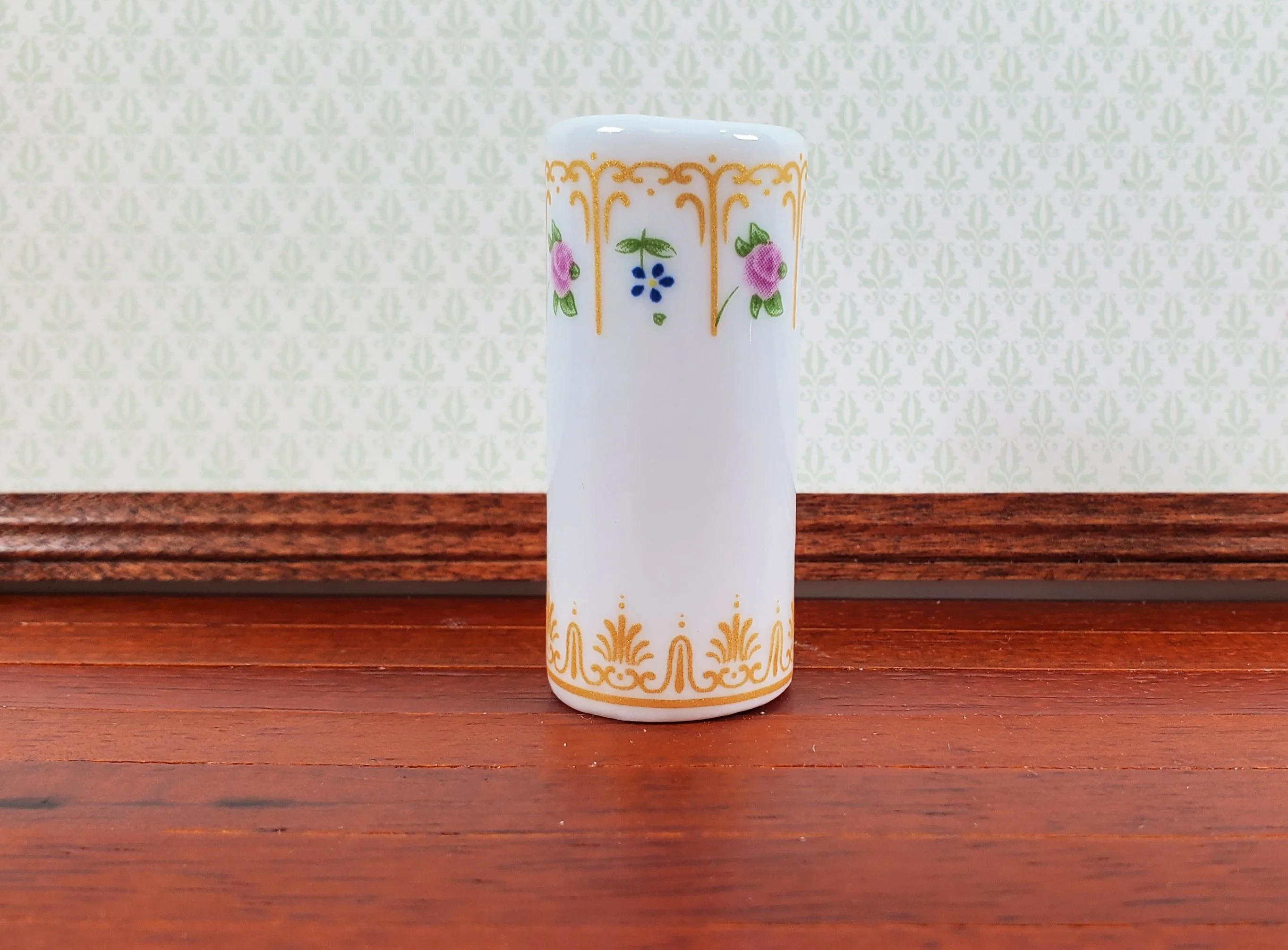Dollhouse Miniature Umbrella or Cane Stand White Ceramic 1:12 Scale - Image 2