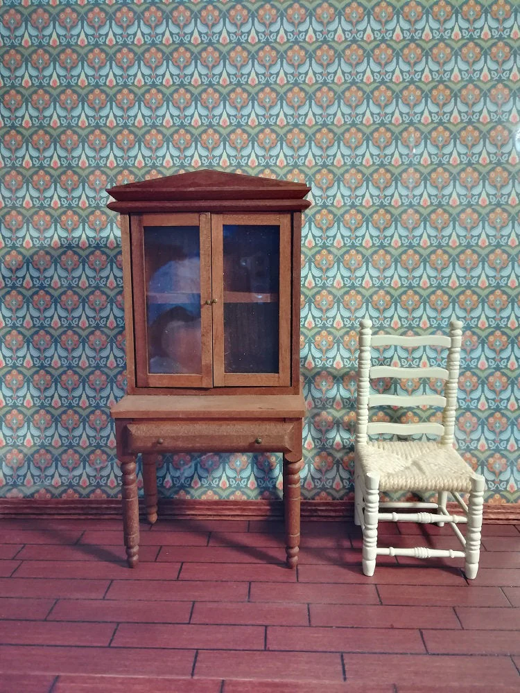 Dollhouse Miniature Wallpaper Brodnax Arts & Crafts Victorian "Tapestry" 1:12 Scale - Image 3