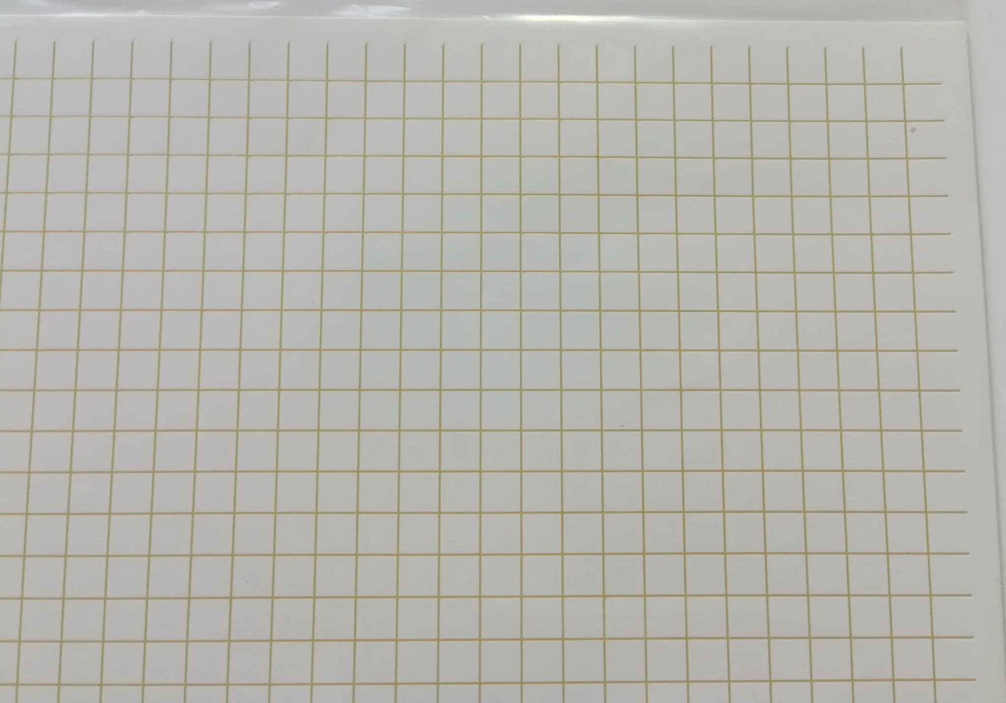 Dollhouse White Square Faux Tile Flooring Lightly Embossed 1:12 Scale for Kitchen or Bathroom - Image 4