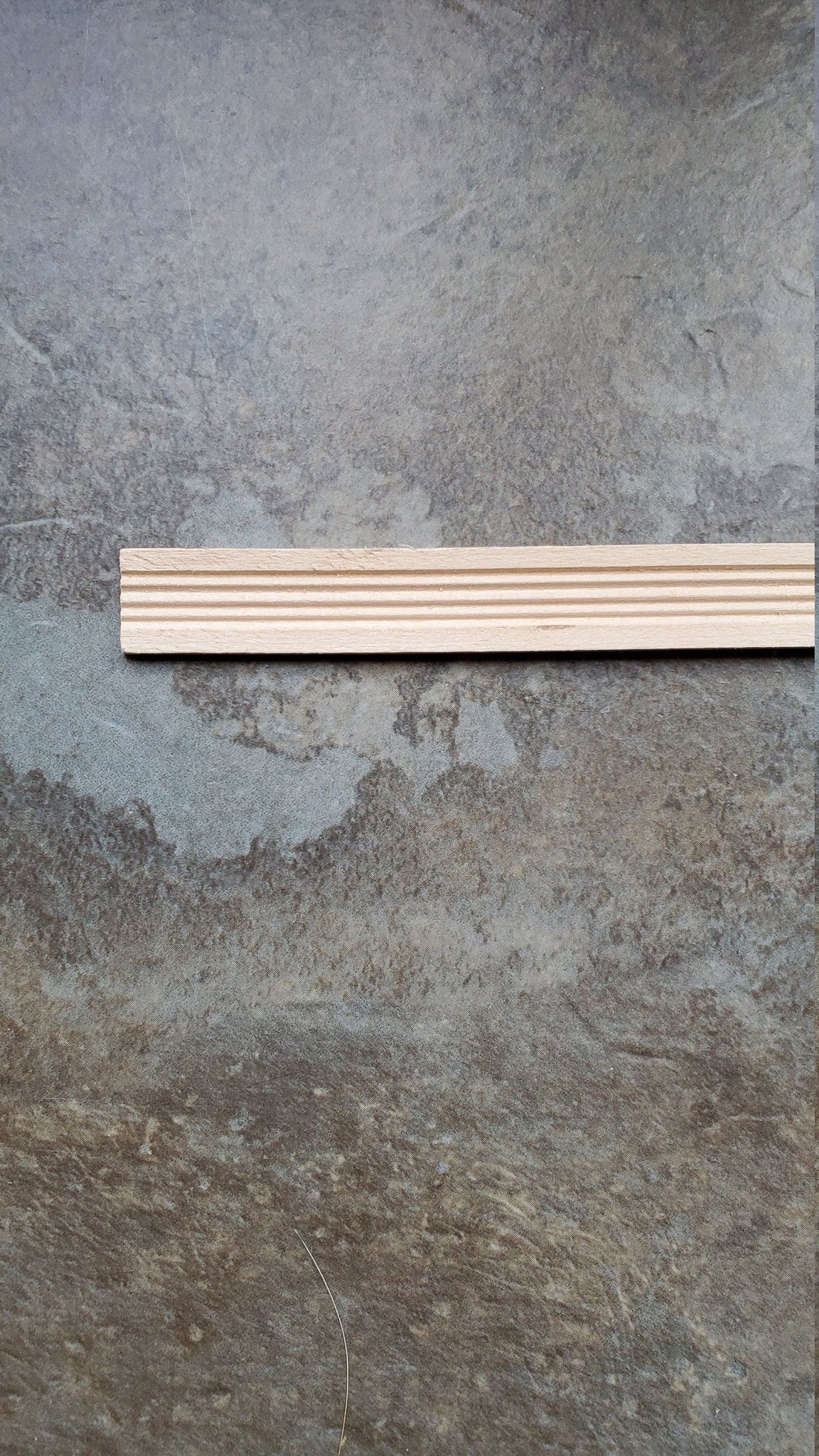 Dollhouse Miniatures Baseboard Trim or Molding 1/2" wide x 14" long 1:12 Scale