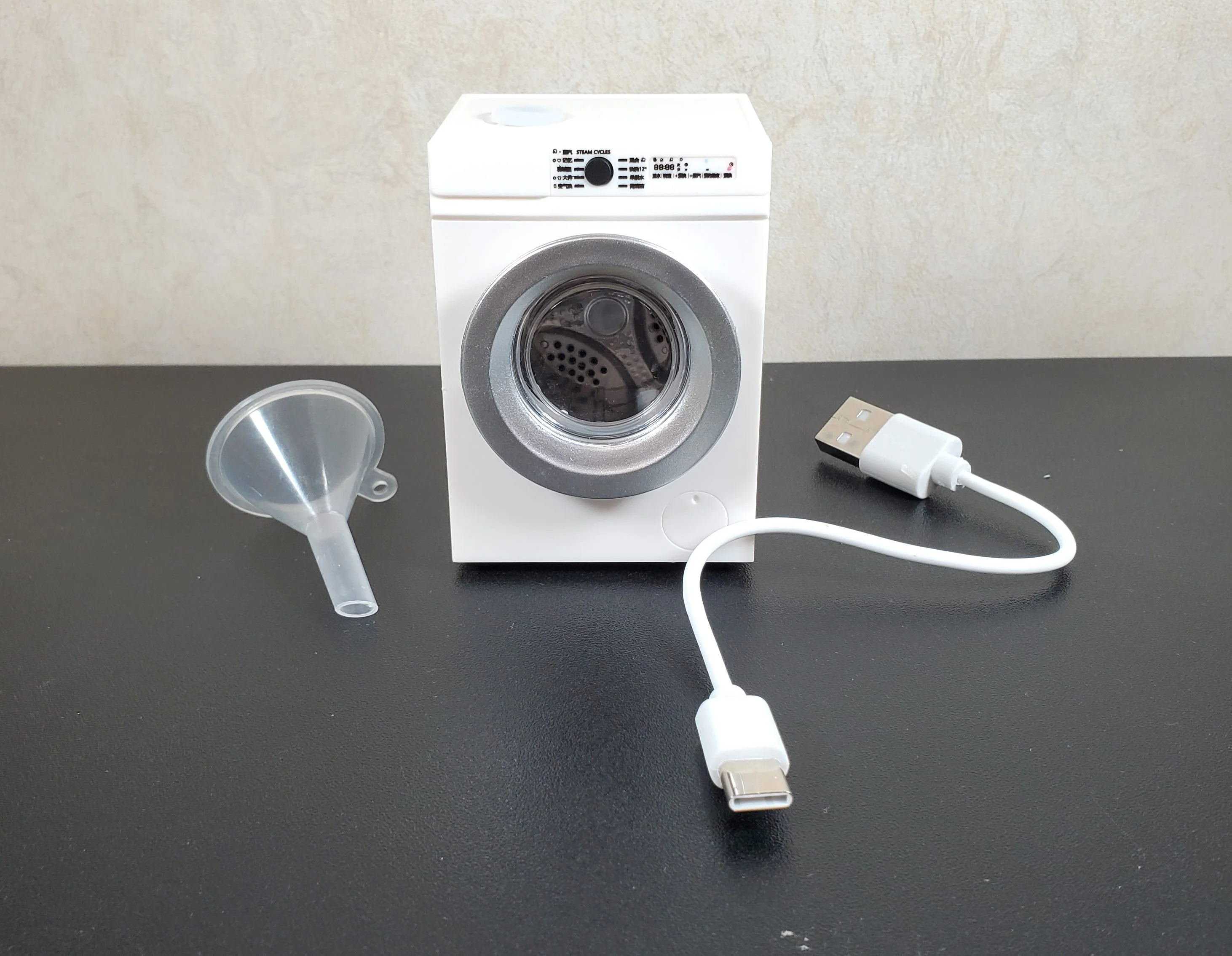 Dollhouse Modern Washing Machine Inside Spins Front Load 1:12 Scale Miniature - Image 3