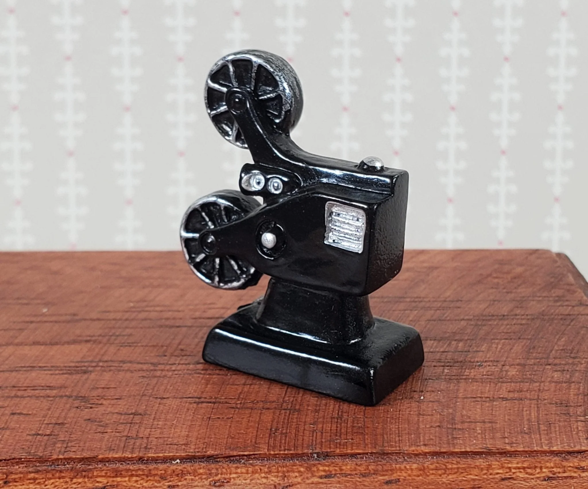 Dollhouse Movie Film Projector Vintage Style 1:12 Scale Miniature (Small) - Image 2