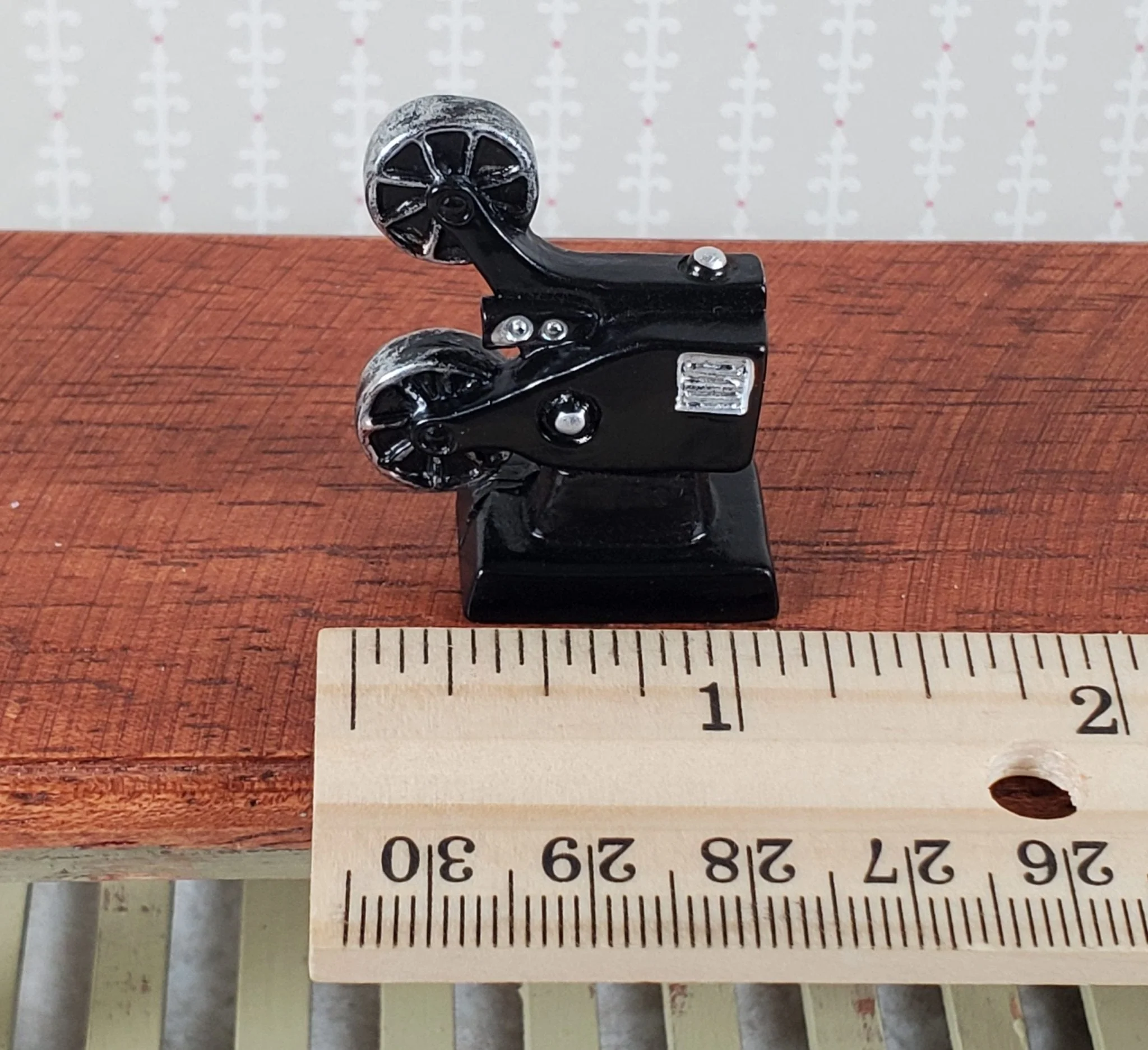 Dollhouse Movie Film Projector Vintage Style 1:12 Scale Miniature (Small) - Image 3