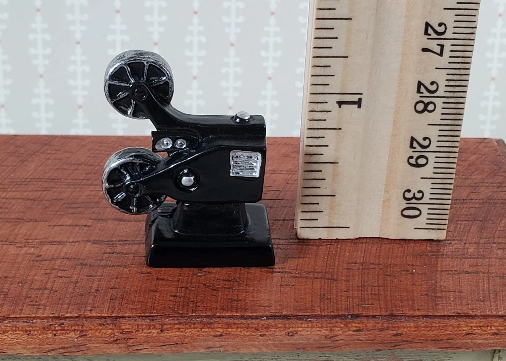 Dollhouse Movie Film Projector Vintage Style 1:12 Scale Miniature (Small) - Image 4