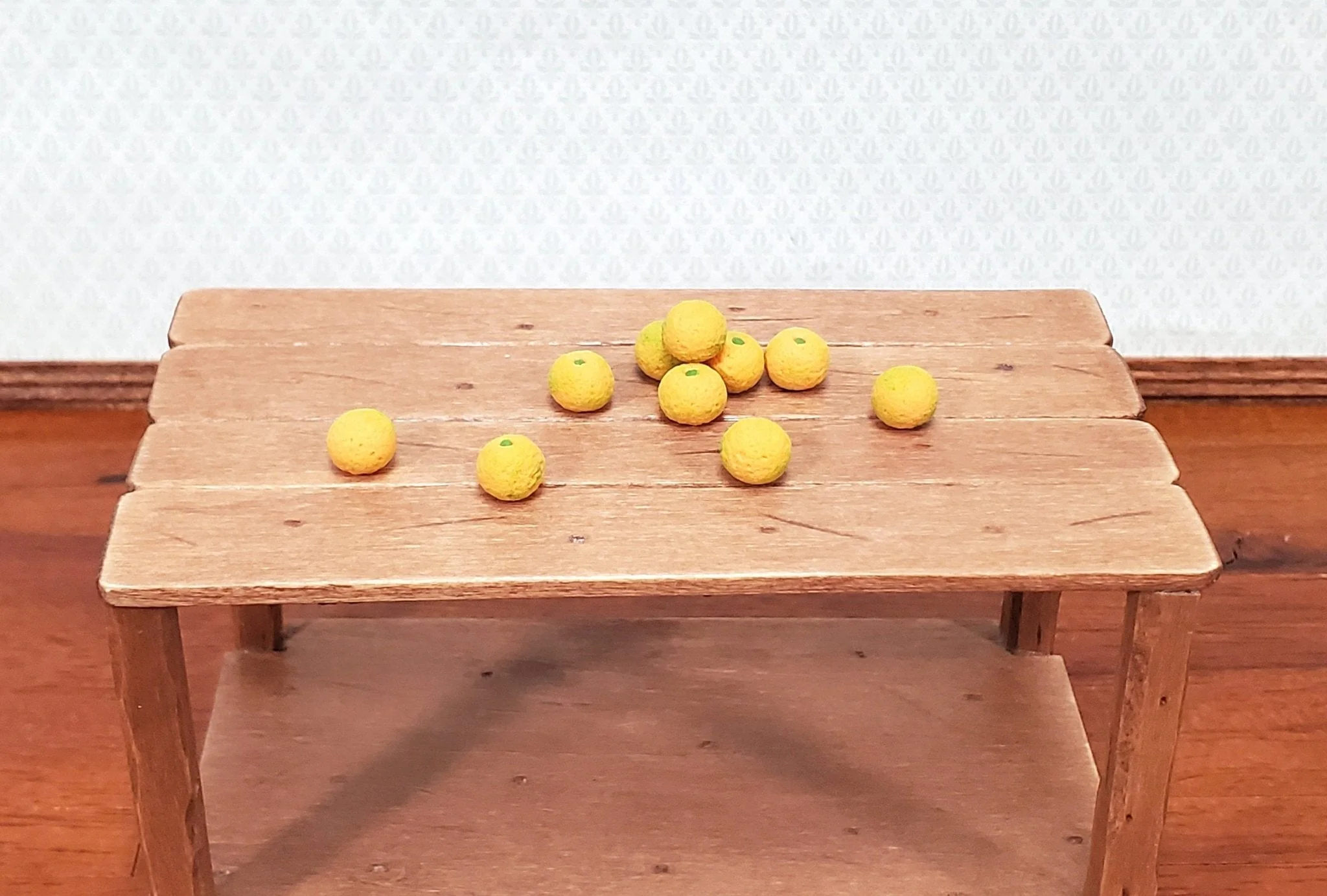 Dollhouse Oranges Set of 10 1:12 Scale Miniatures Kitchen Food Groceries