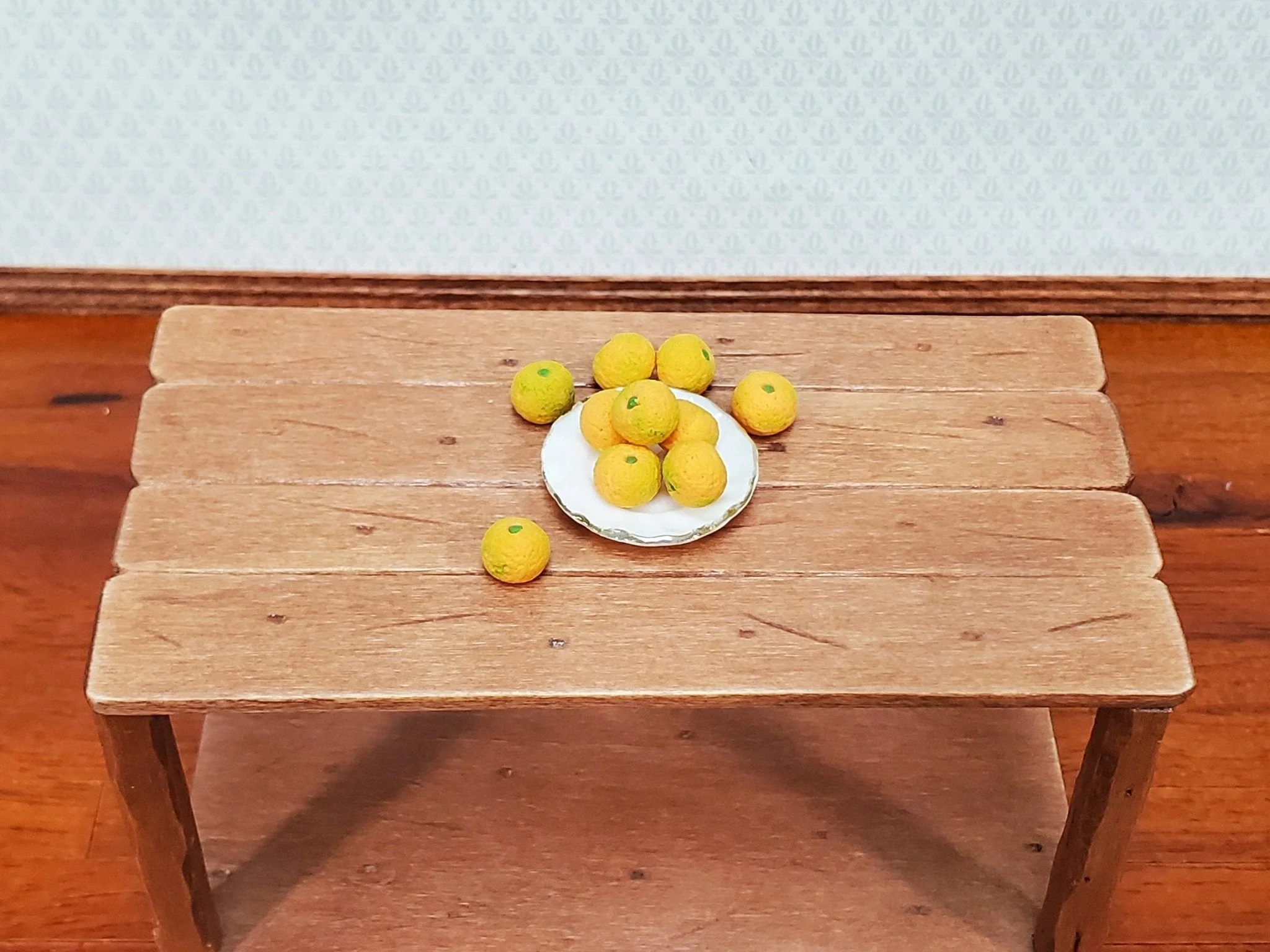 Dollhouse Oranges Set of 10 1:12 Scale Miniatures Kitchen Food Groceries - Image 2
